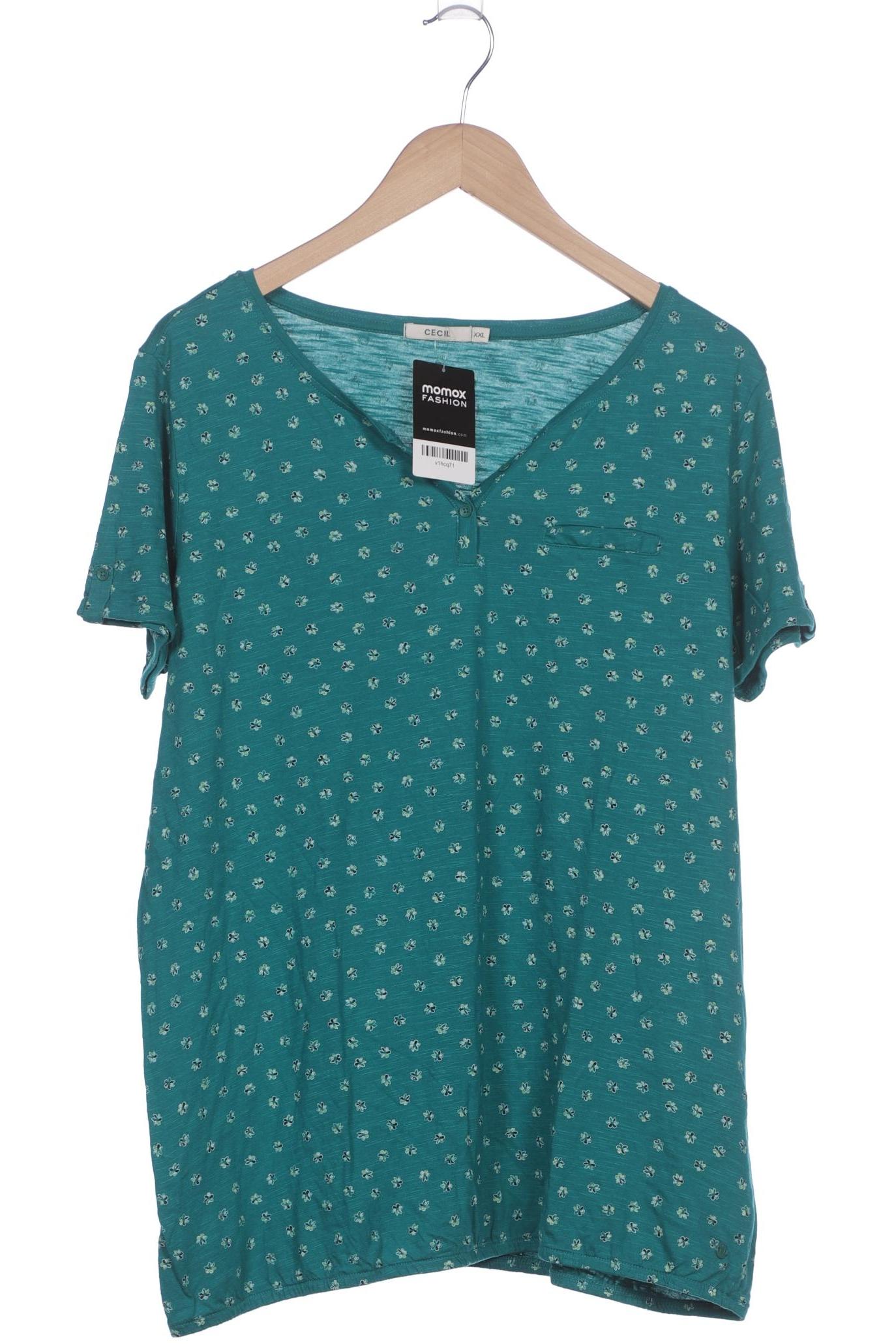 

Cecil Damen T-Shirt, blau, Gr. 46