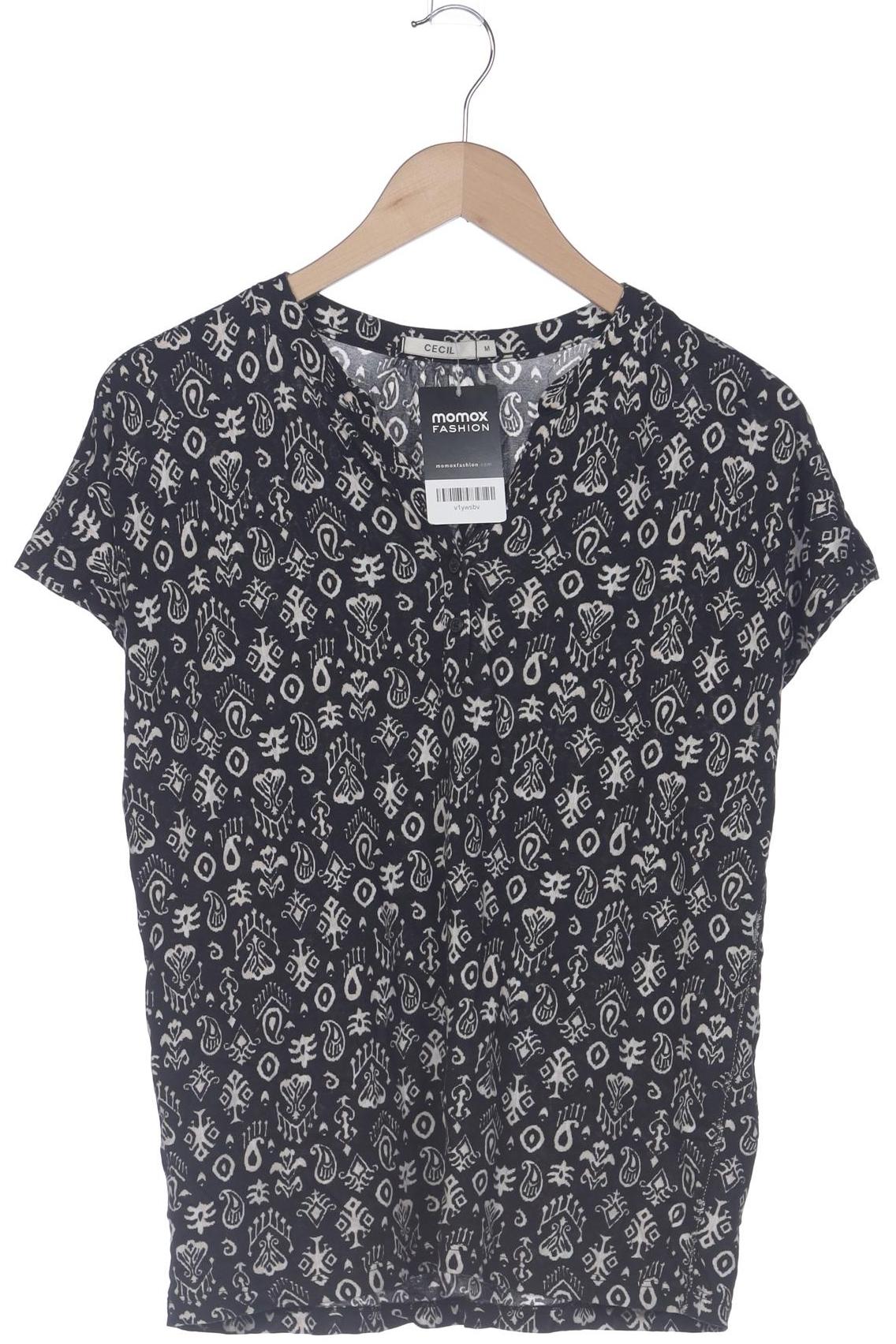 

Cecil Damen T-Shirt, schwarz, Gr. 38