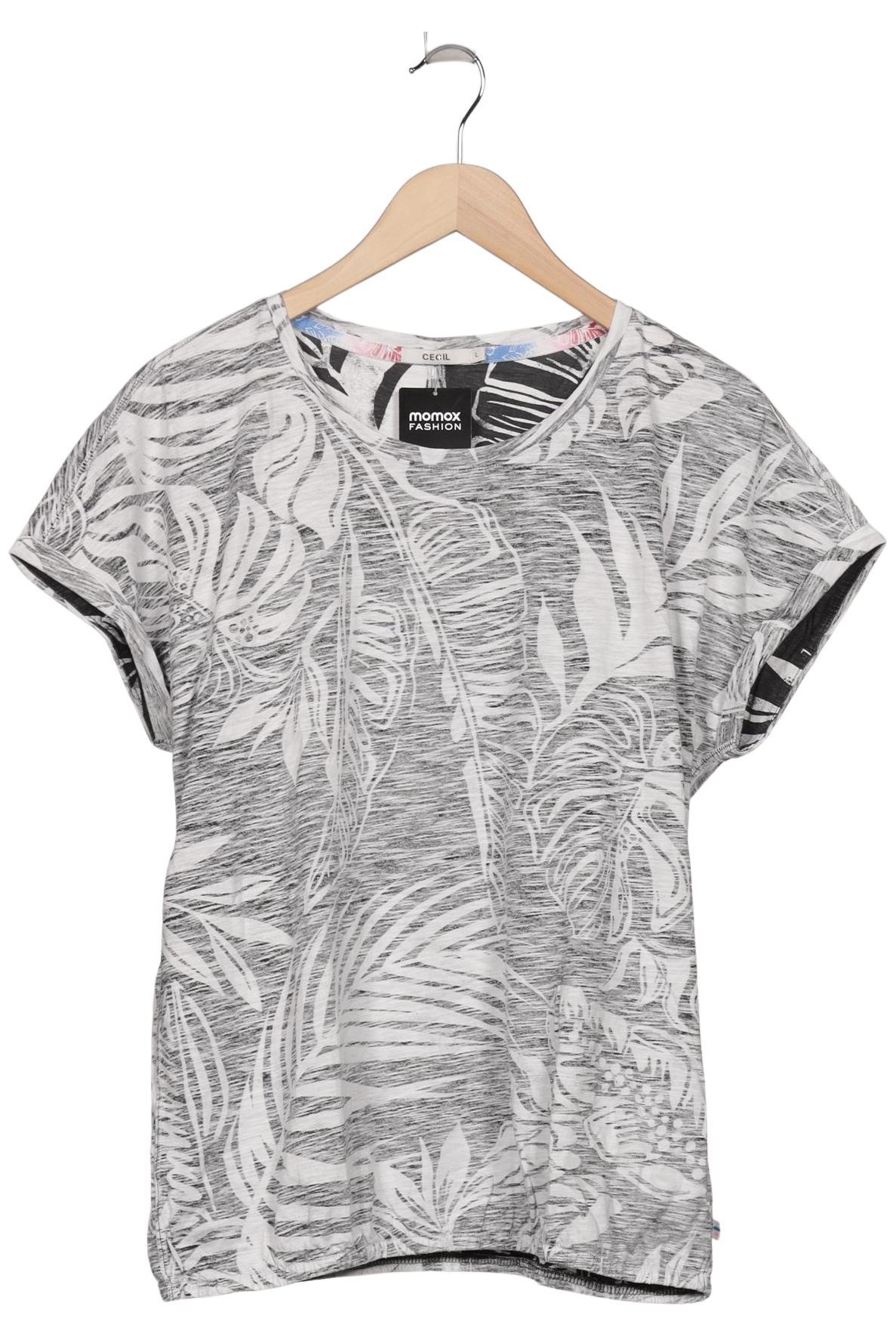 

Cecil Damen T-Shirt, grau, Gr. 42