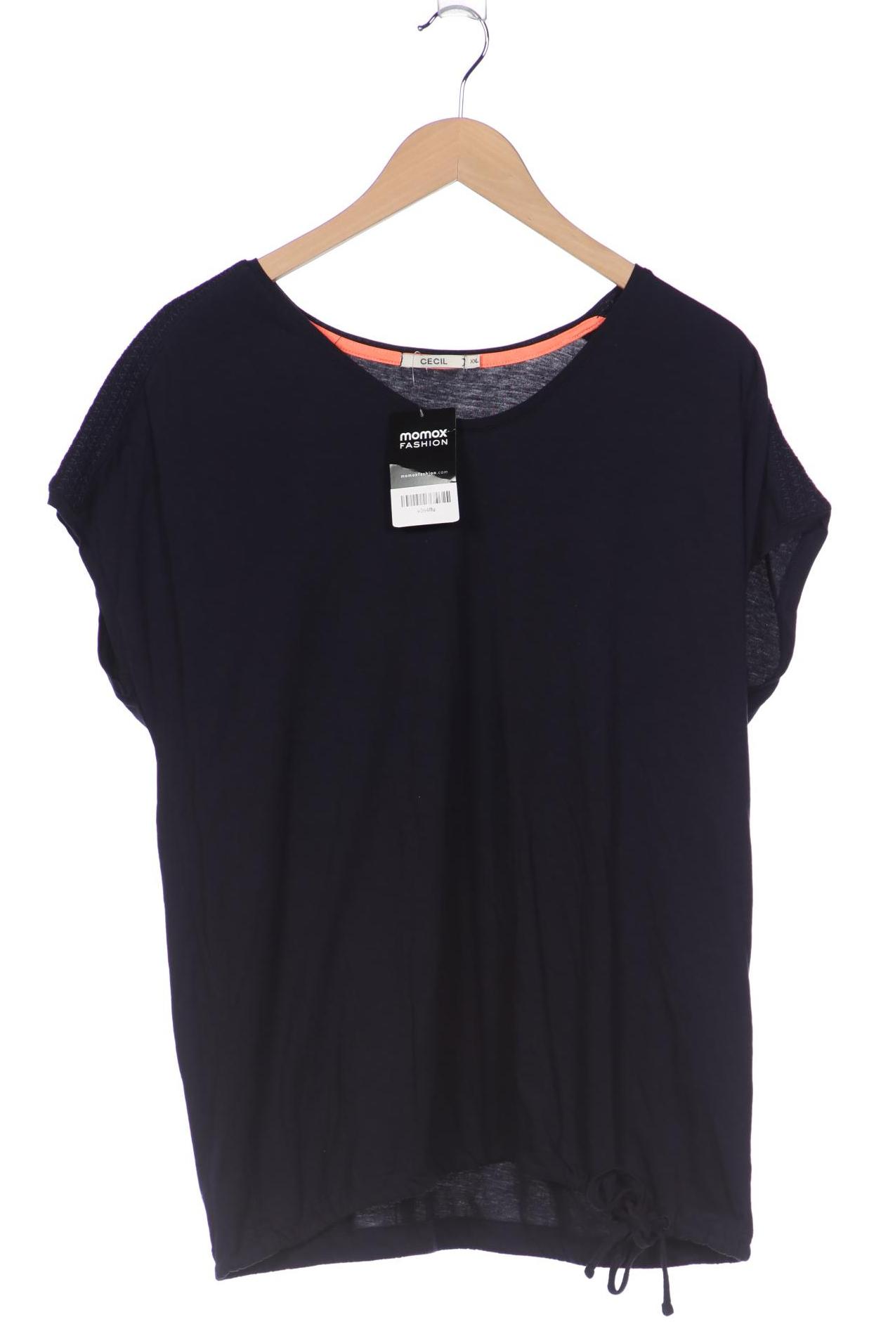 

CECIL Damen T-Shirt, marineblau