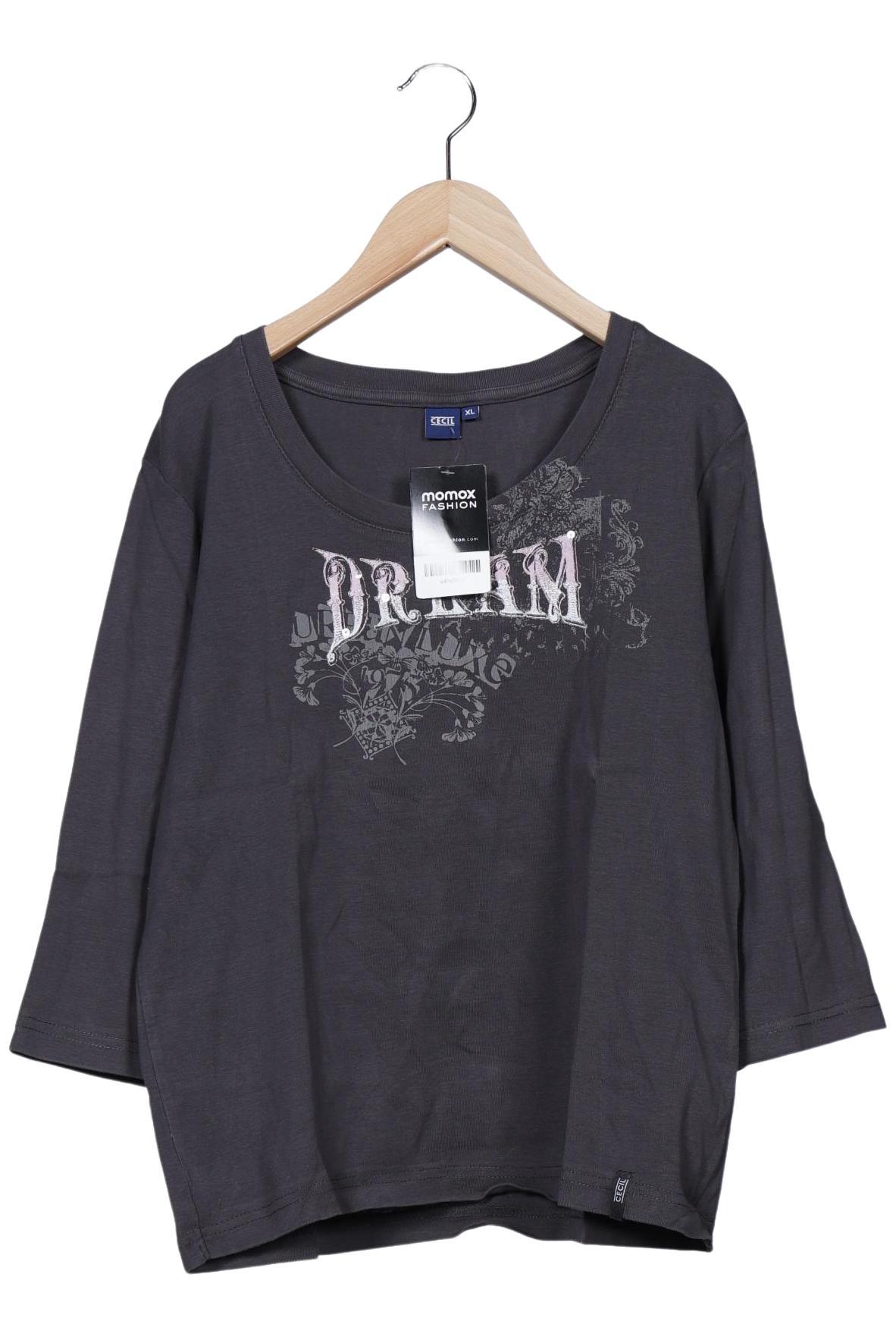 

Cecil Damen T-Shirt, grau, Gr. 44