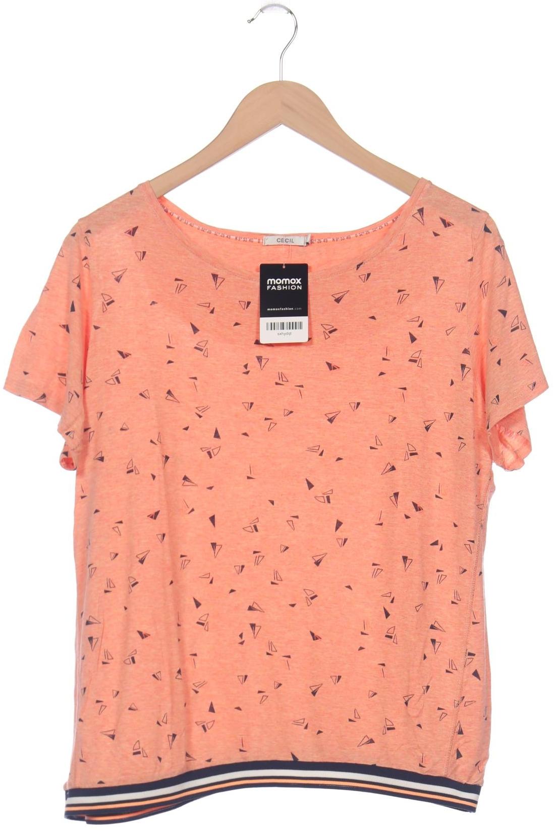 

Cecil Damen T-Shirt, orange, Gr. 42