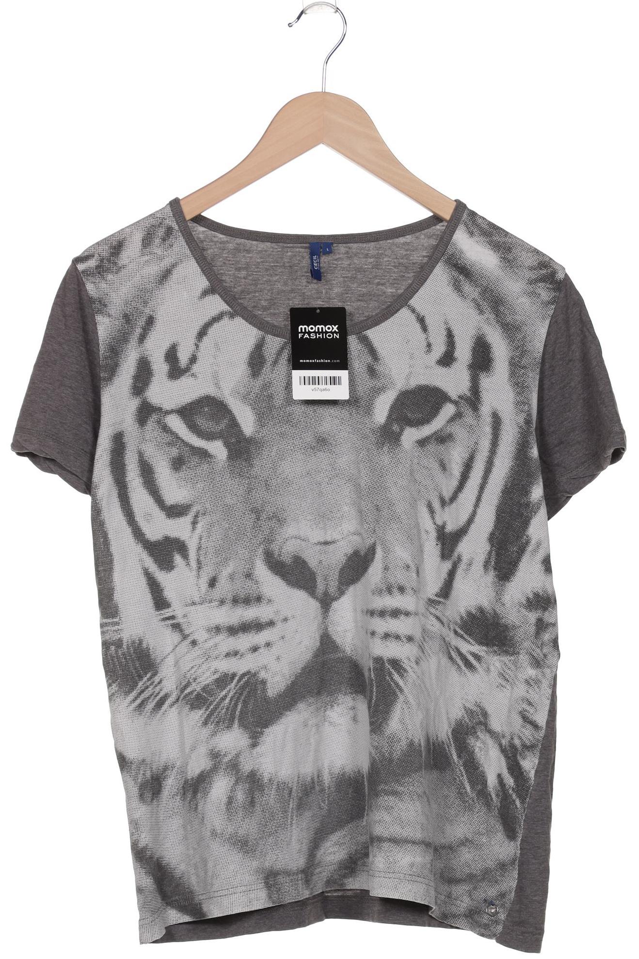 

Cecil Damen T-Shirt, grau, Gr. 42