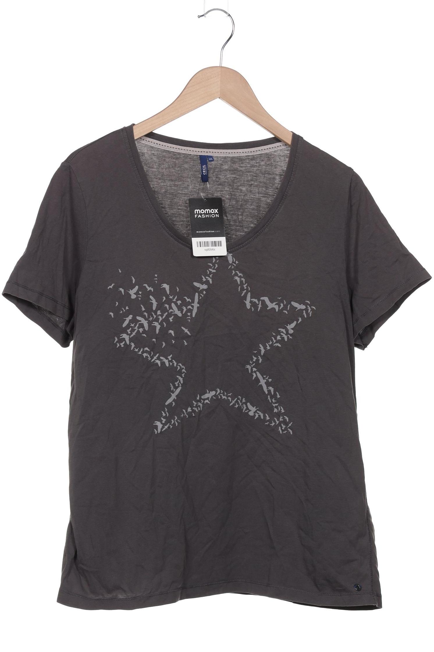

Cecil Damen T-Shirt, grau, Gr. 46