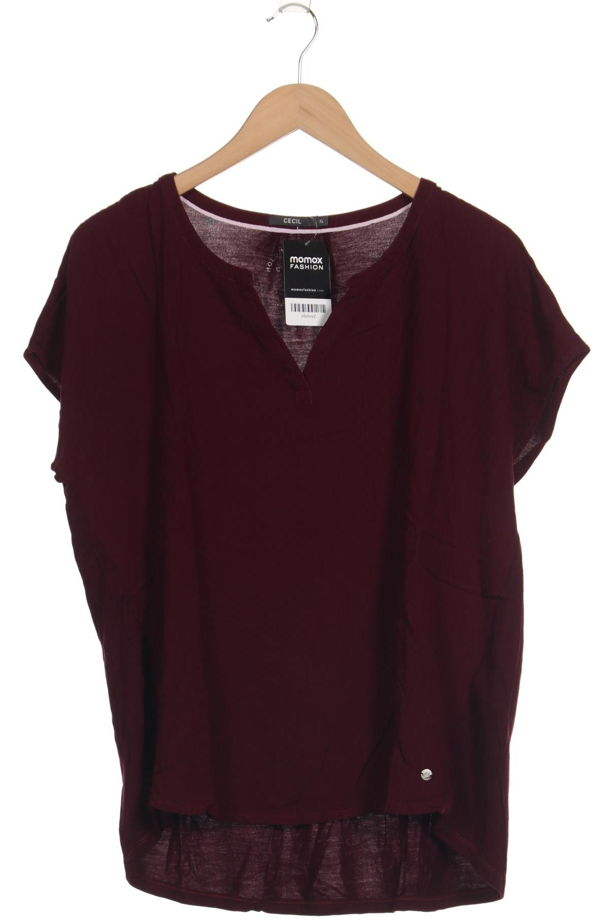 

Cecil Damen T-Shirt, bordeaux, Gr. 44