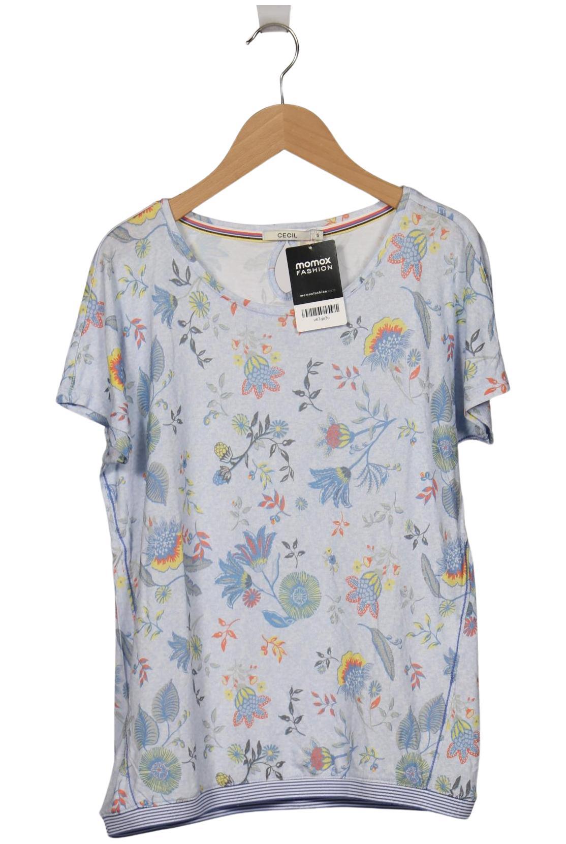

Cecil Damen T-Shirt, blau, Gr. 36