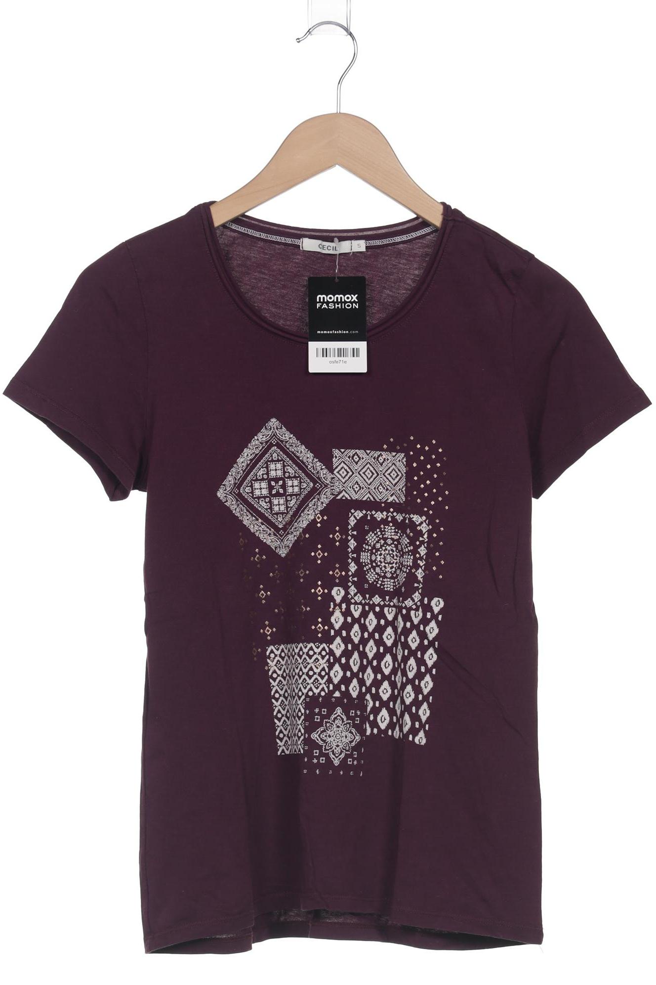 

Cecil Damen T-Shirt, flieder, Gr. 36