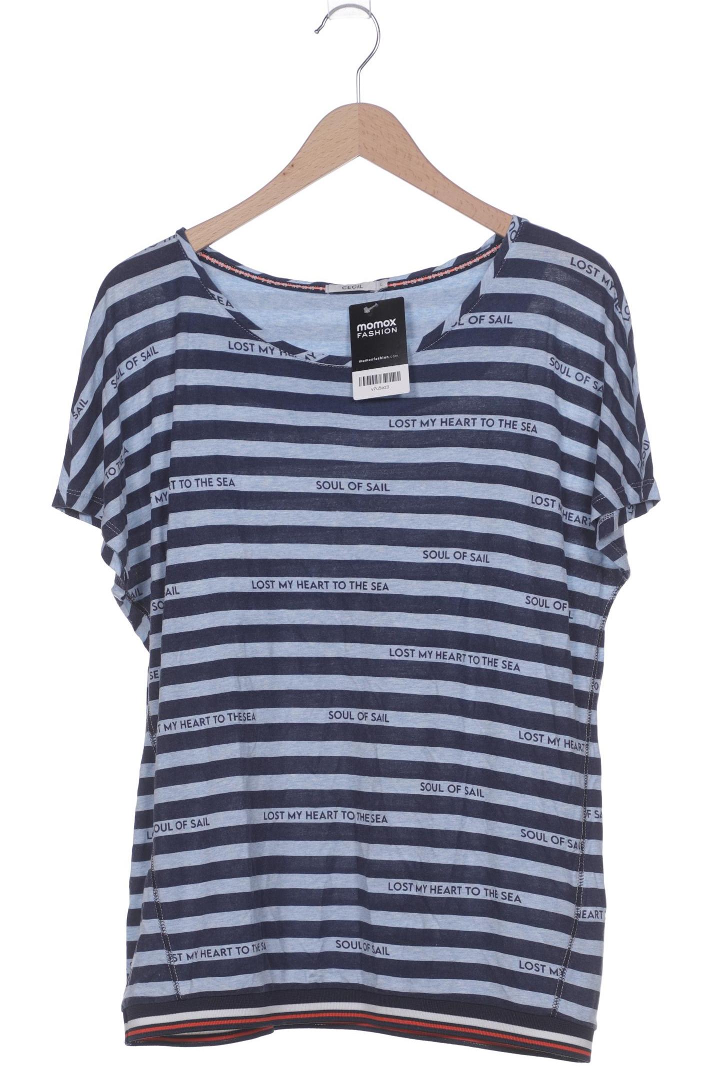 

Cecil Damen T-Shirt, marineblau, Gr. 42