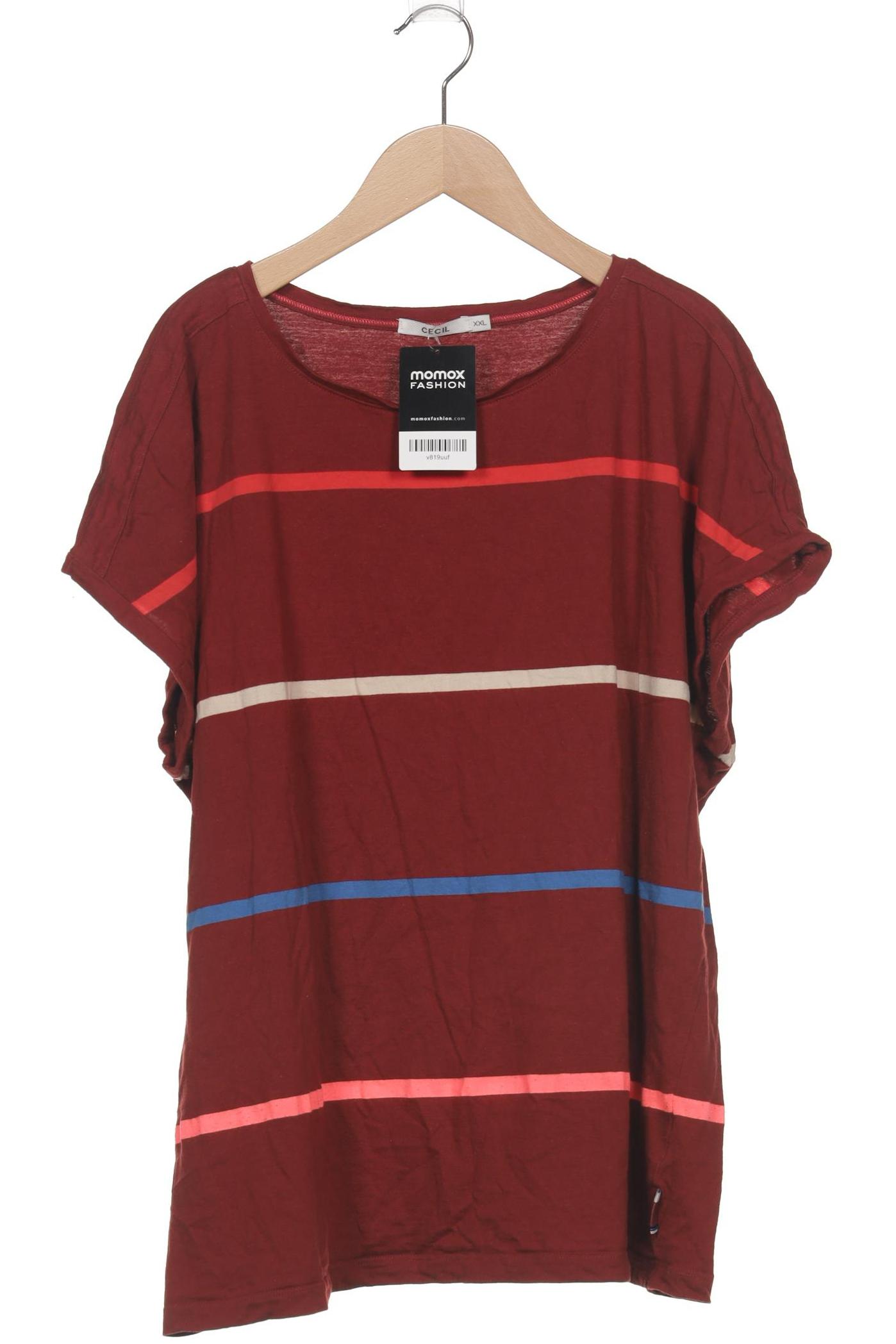 

Cecil Damen T-Shirt, bordeaux, Gr. 46