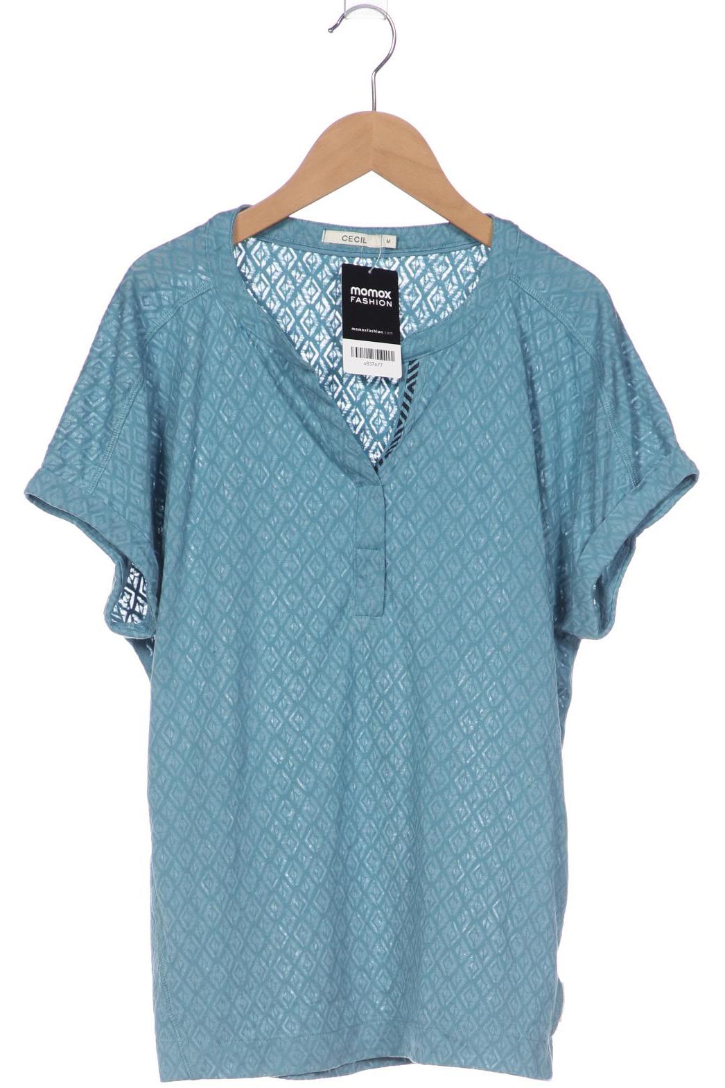 

Cecil Damen T-Shirt, blau, Gr. 38