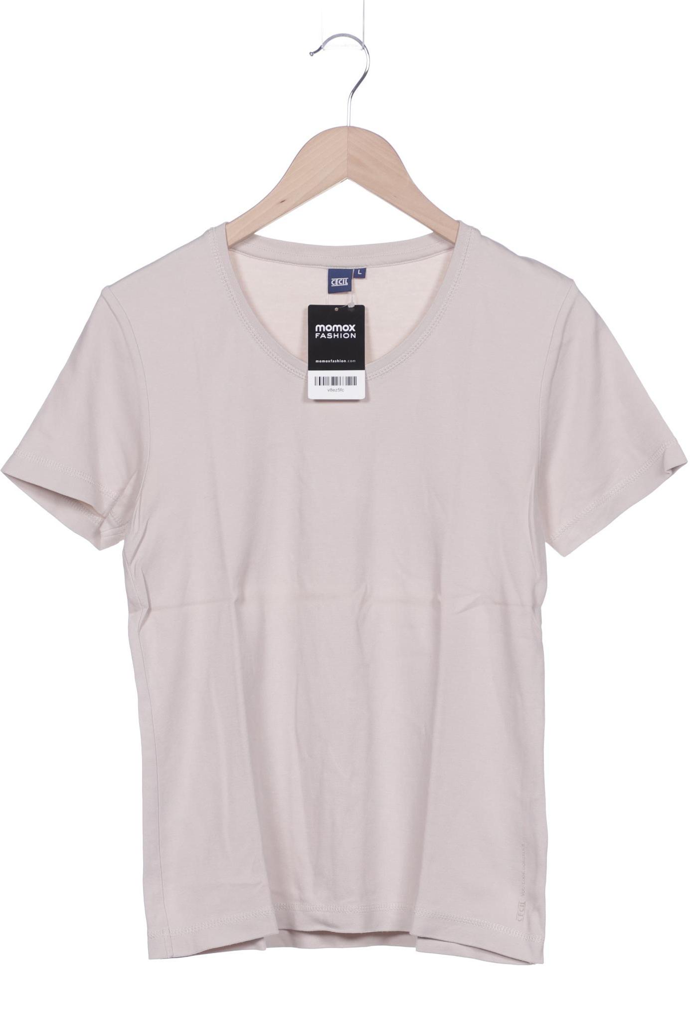 

Cecil Damen T-Shirt, beige, Gr. 42