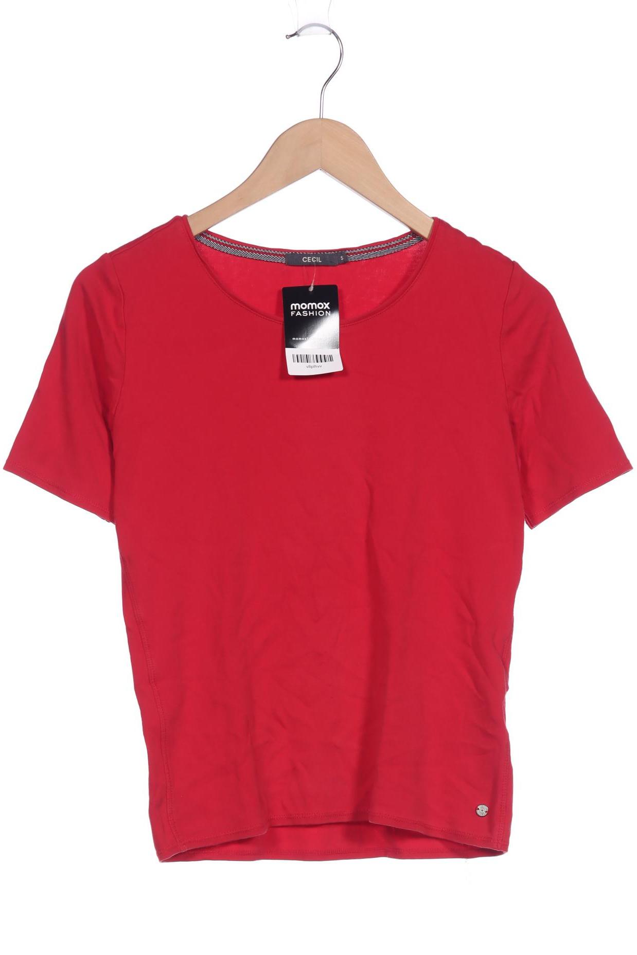 

Cecil Damen T-Shirt, rot, Gr. 36