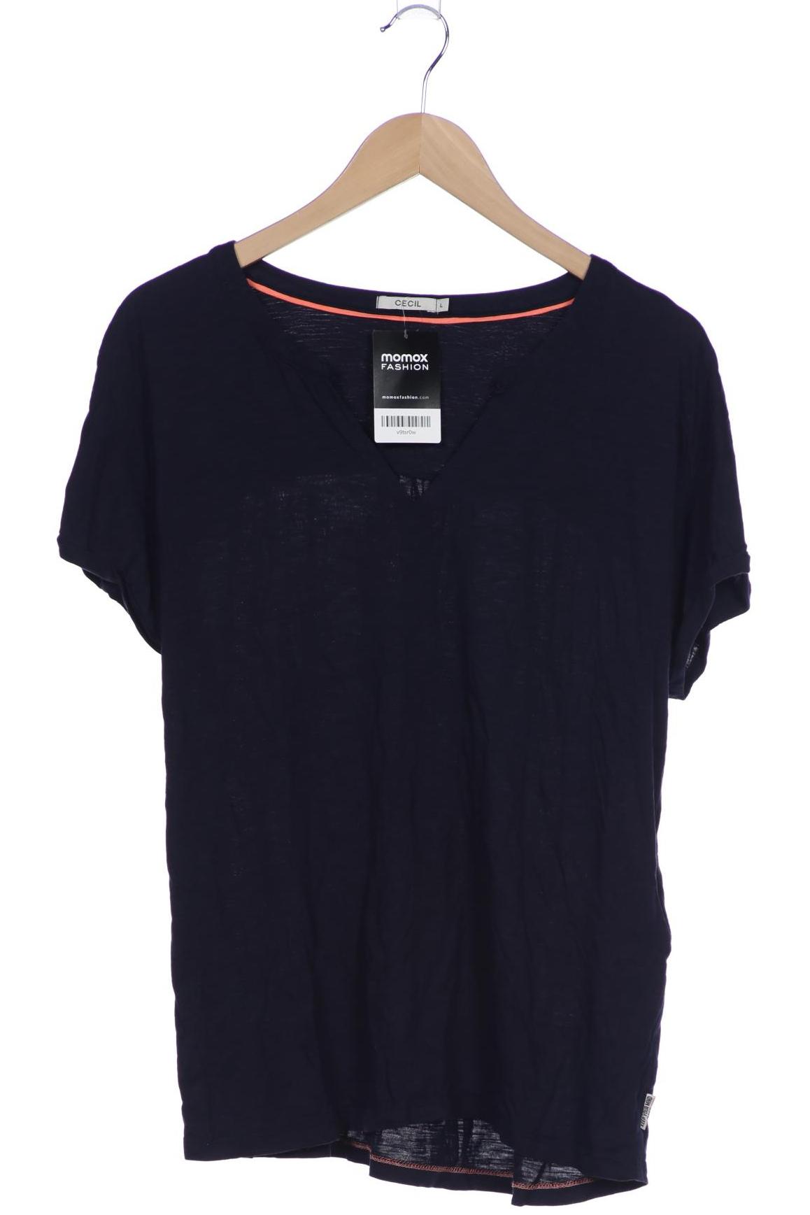 

Cecil Damen T-Shirt, marineblau, Gr. 42