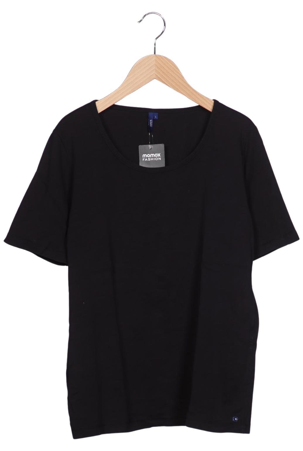 

Cecil Damen T-Shirt, schwarz, Gr. 42