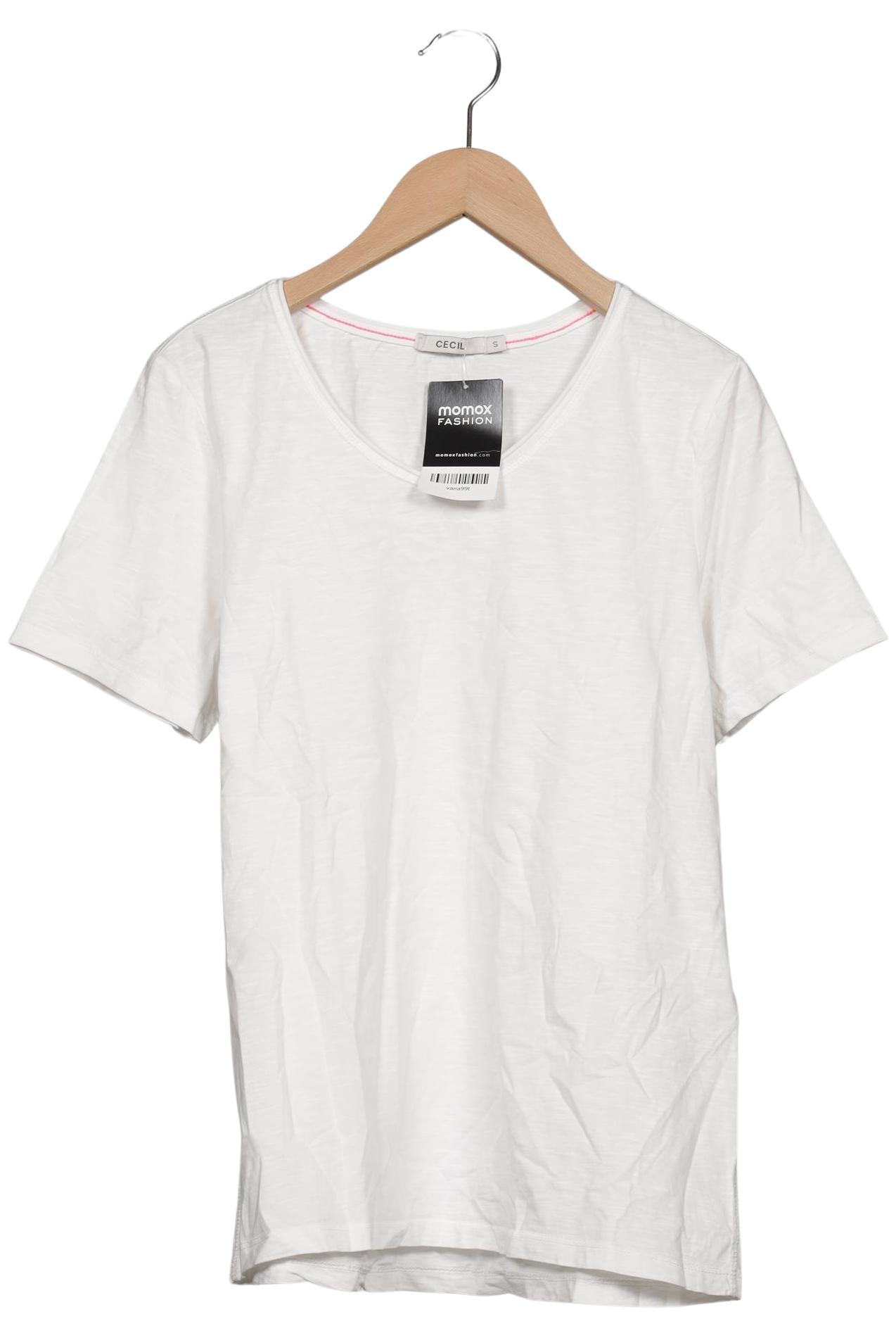 

Cecil Damen T-Shirt, weiß, Gr. 36