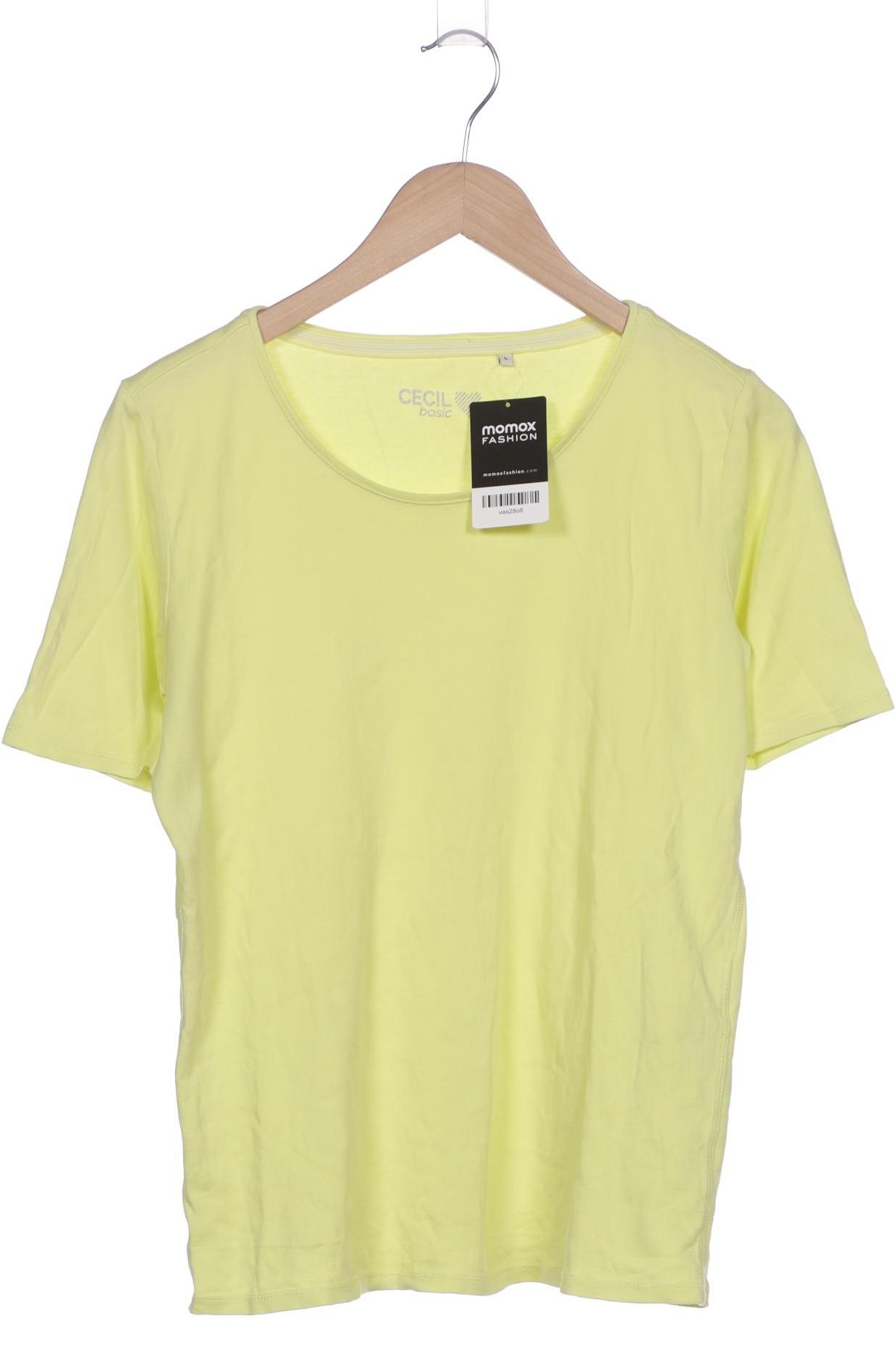 

Cecil Damen T-Shirt, gelb, Gr. 42