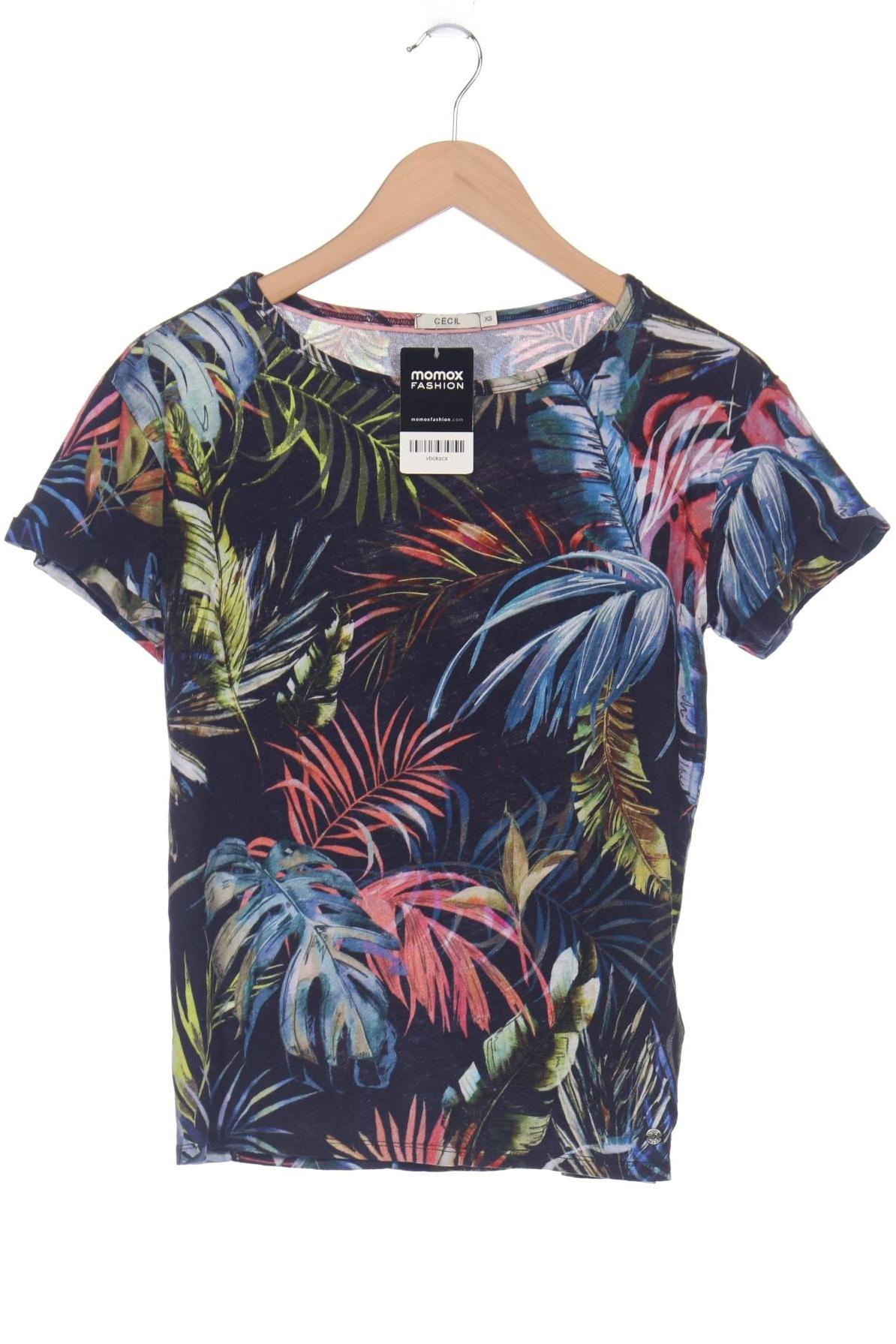 

Cecil Damen T-Shirt, marineblau, Gr. 34