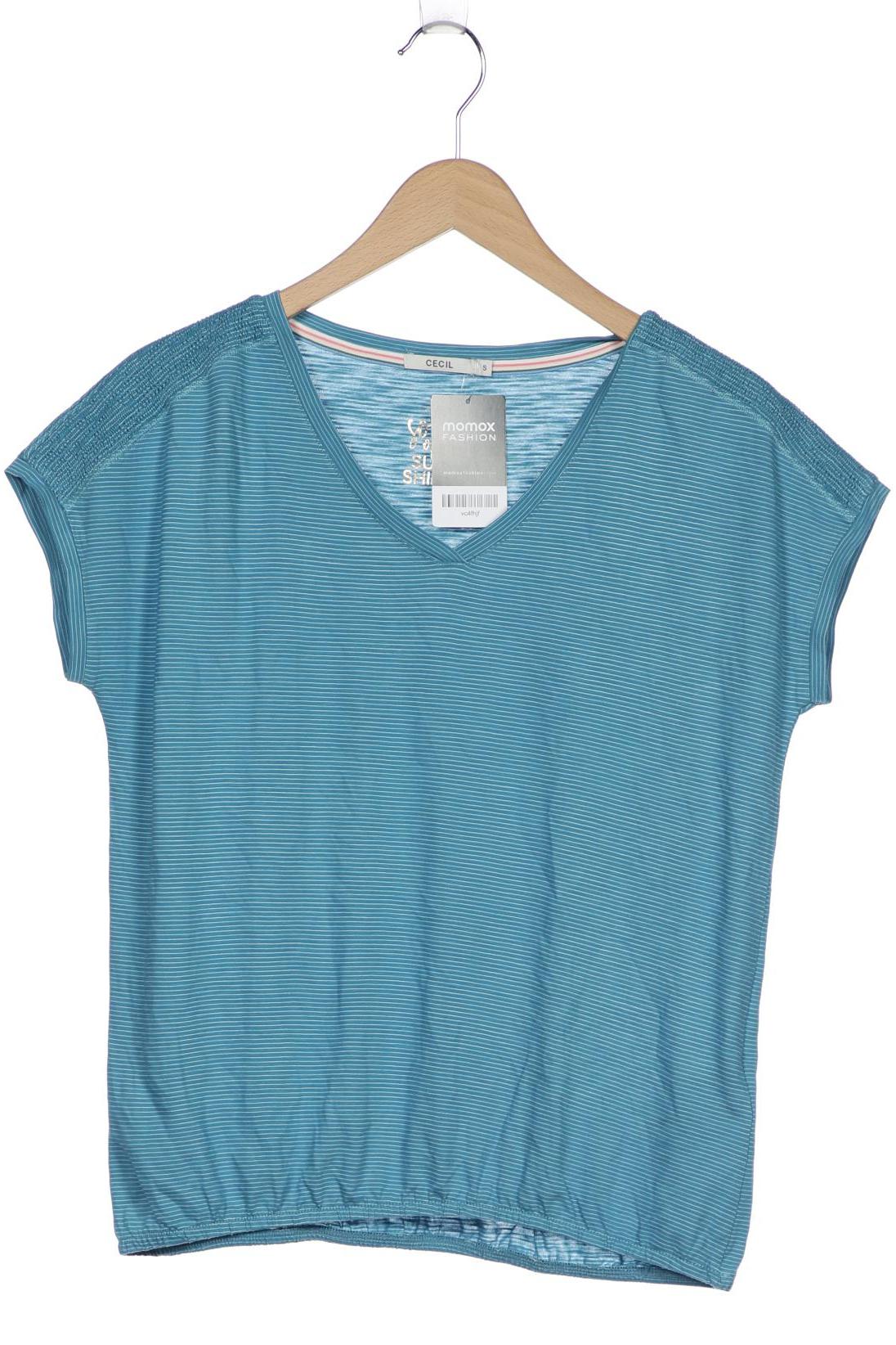 

CECIL Damen T-Shirt, blau