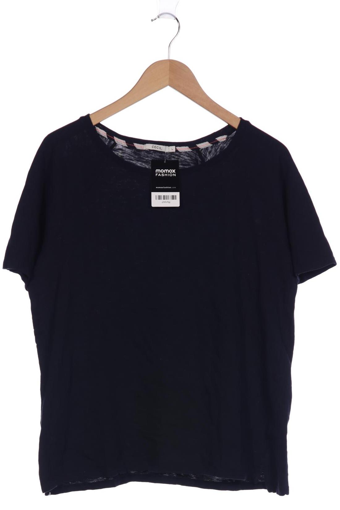 

CECIL Damen T-Shirt, marineblau