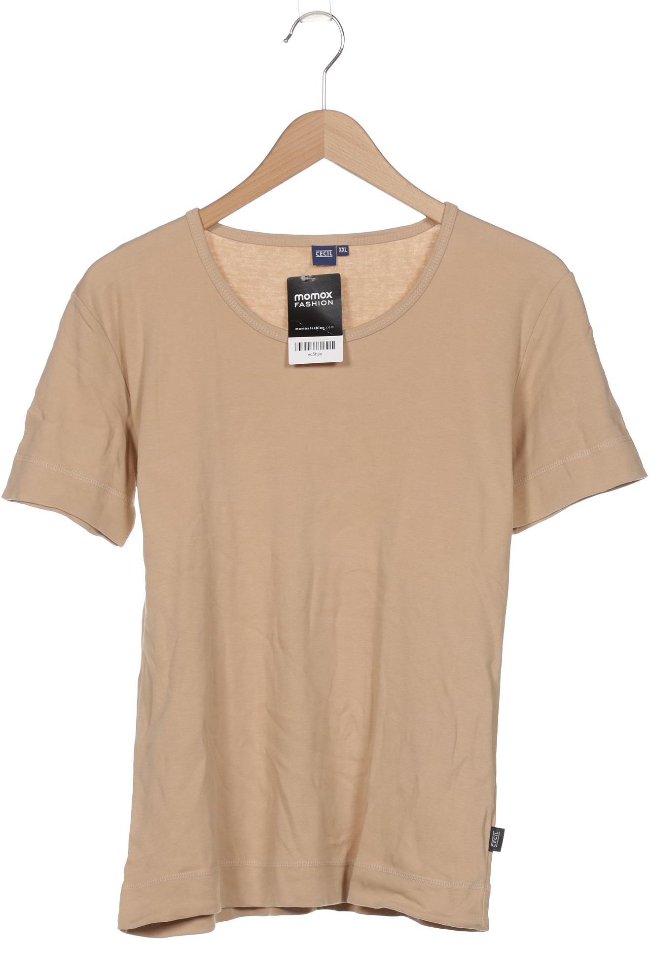 

Cecil Damen T-Shirt, beige, Gr. 46