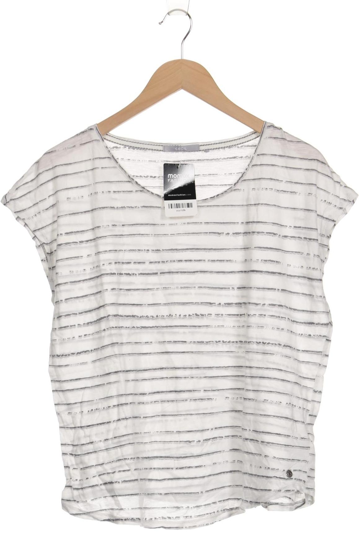 

Cecil Damen T-Shirt, weiß, Gr. 38