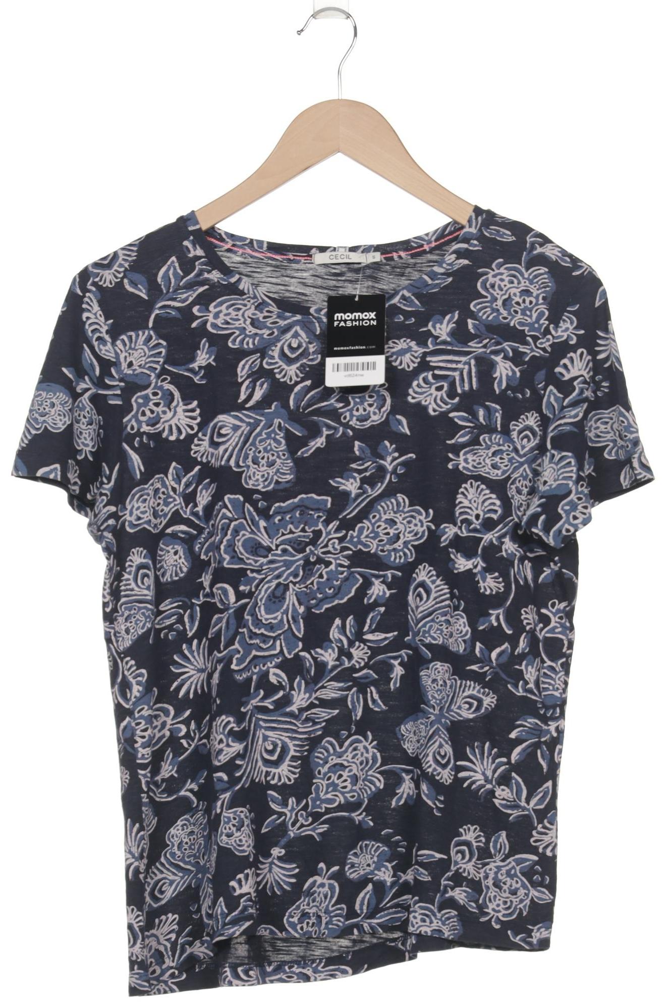 

Cecil Damen T-Shirt, marineblau, Gr. 36