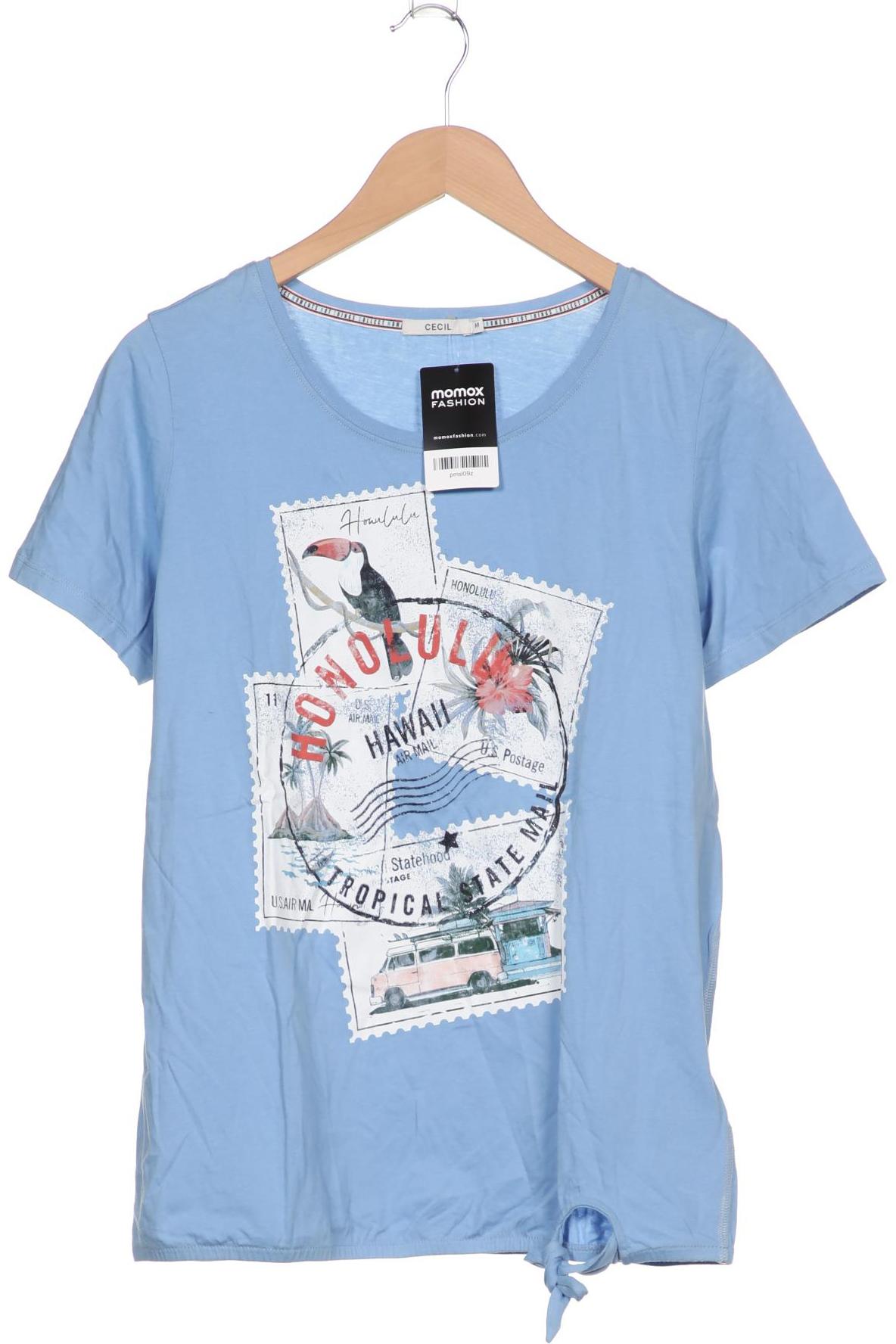 

Cecil Damen T-Shirt, hellblau, Gr. 38