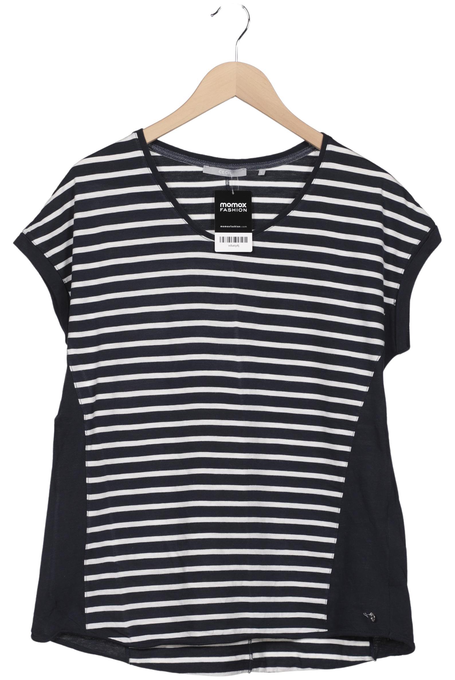 

Cecil Damen T-Shirt, marineblau, Gr. 42