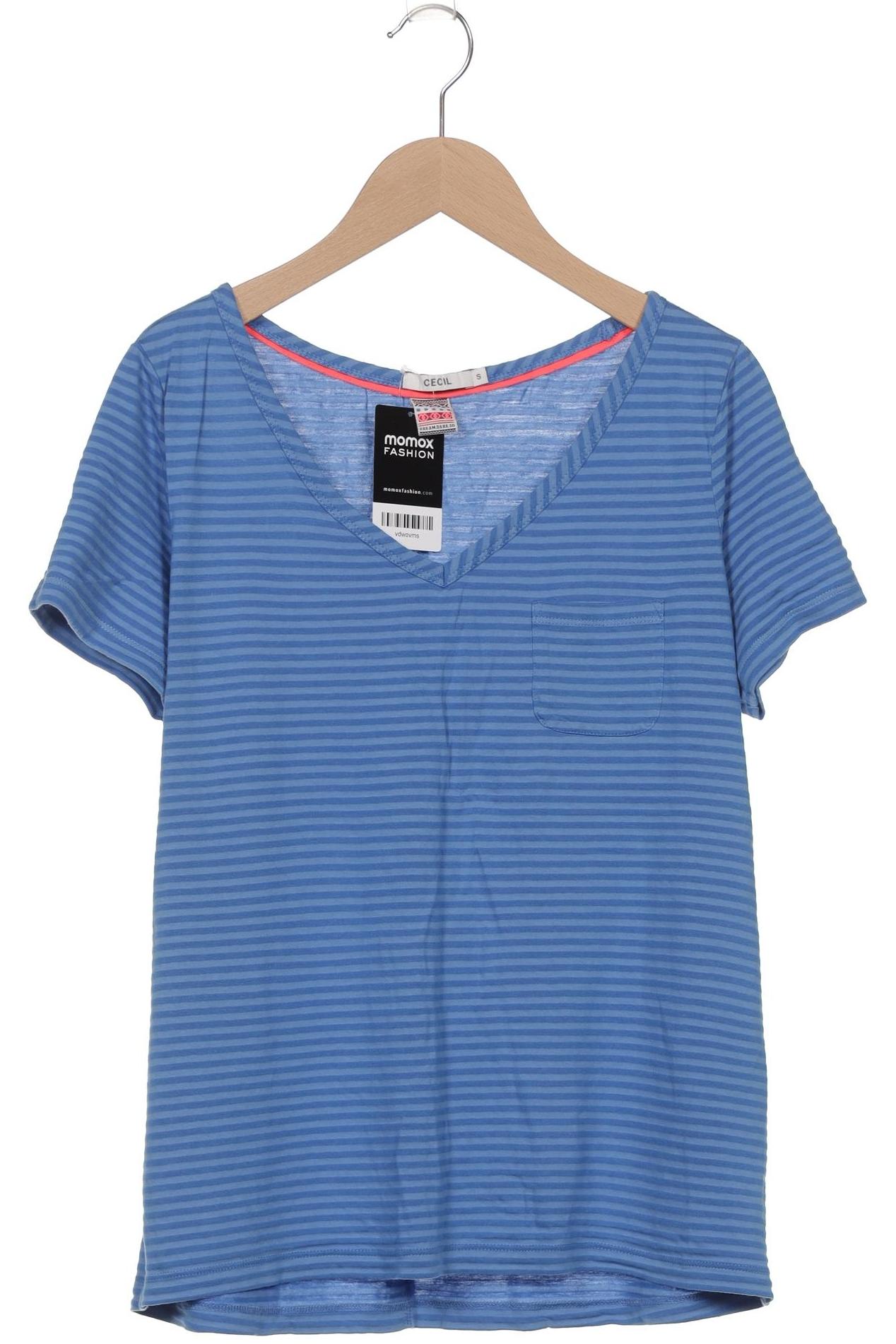 

Cecil Damen T-Shirt, blau, Gr. 36