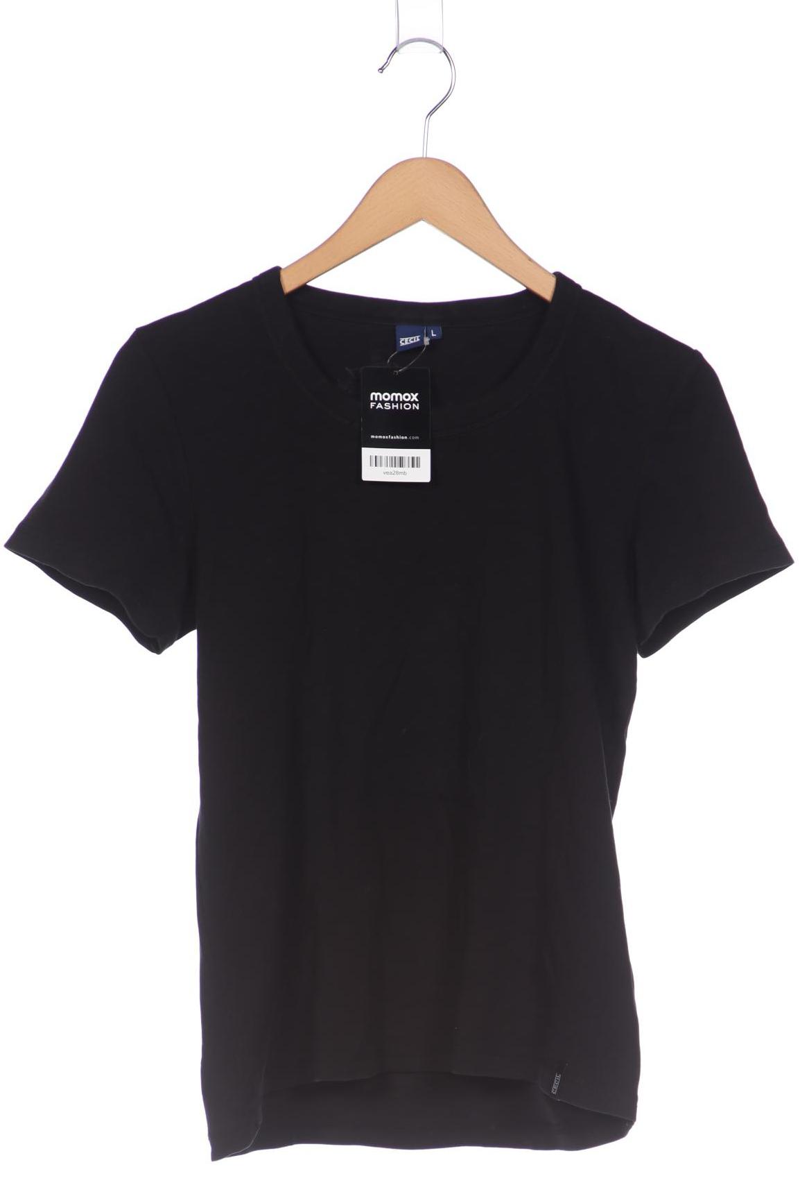 

Cecil Damen T-Shirt, schwarz, Gr. 42