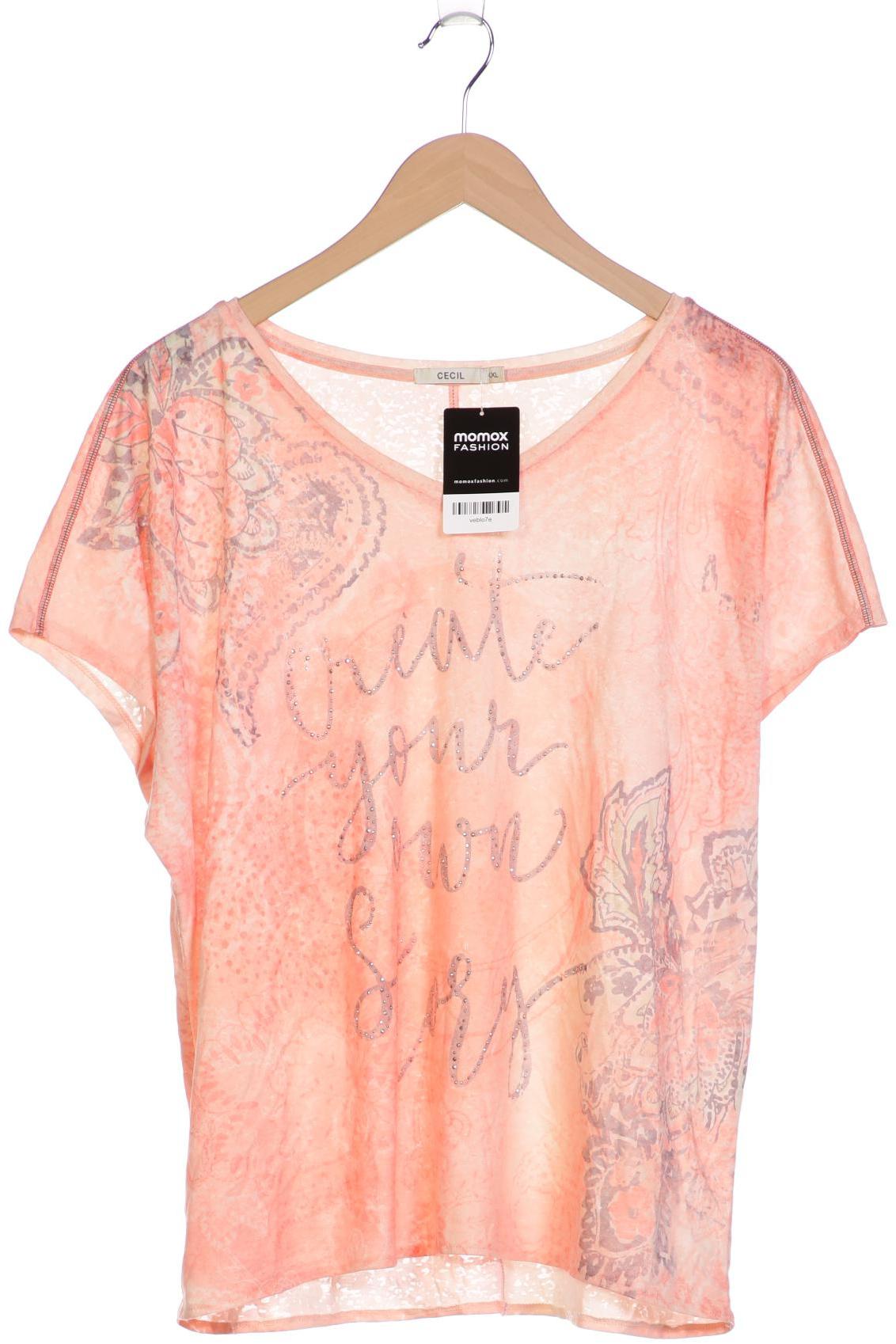 

Cecil Damen T-Shirt, orange, Gr. 46