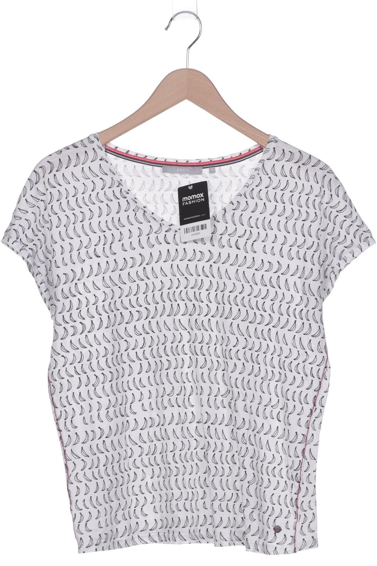 

Cecil Damen T-Shirt, weiß, Gr. 38