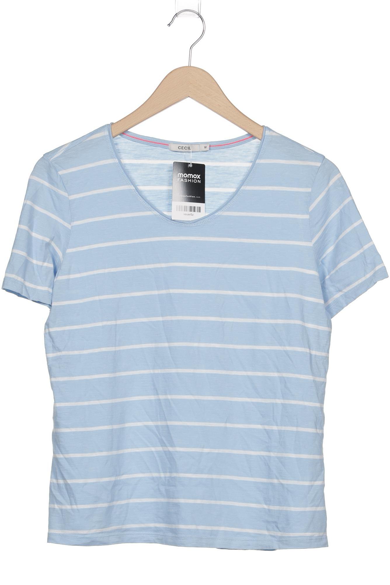 

Cecil Damen T-Shirt, hellblau, Gr. 38