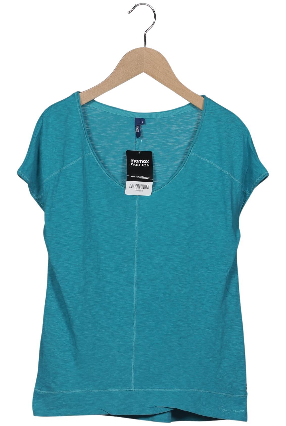 

Cecil Damen T-Shirt, blau, Gr. 36