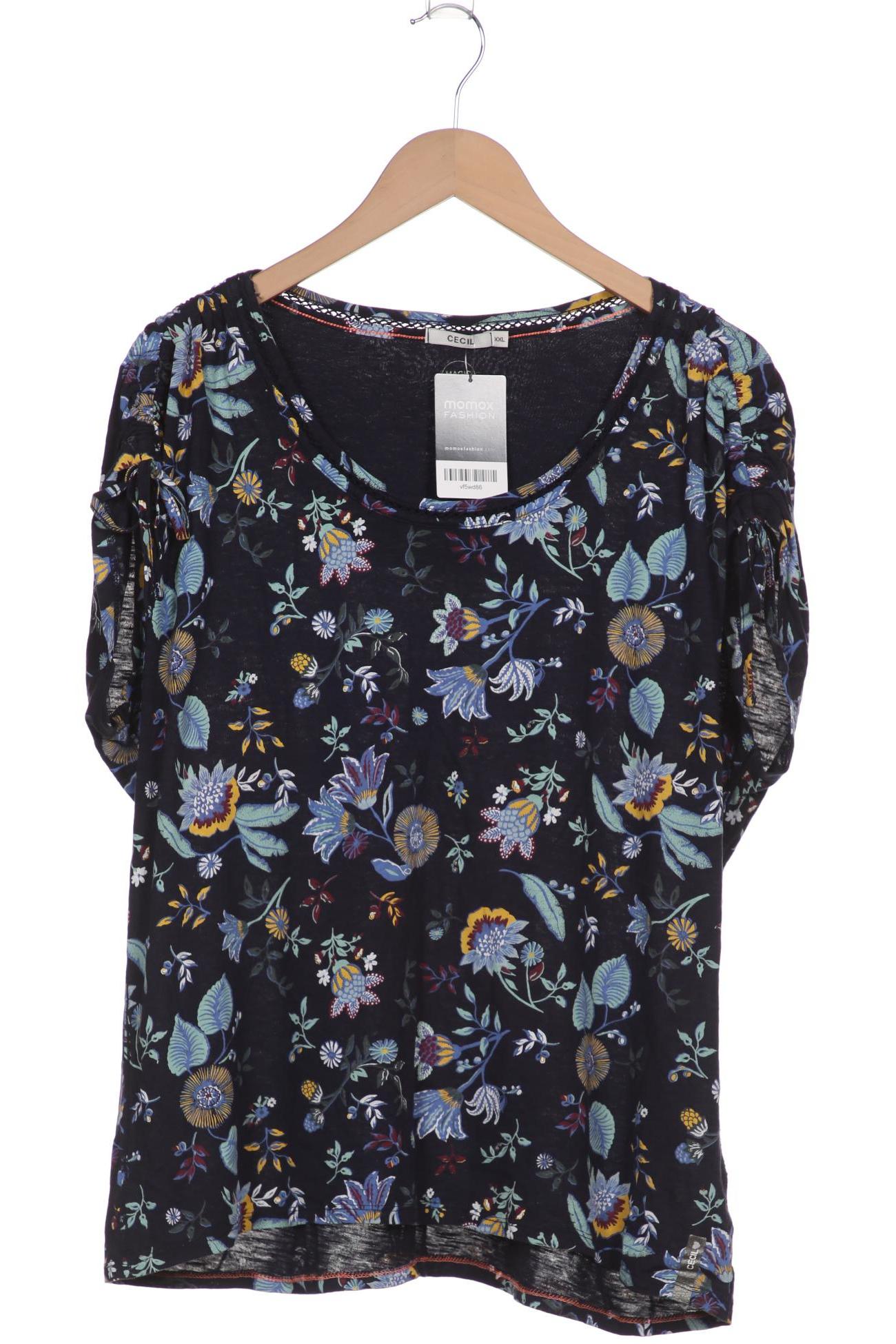 

CECIL Damen T-Shirt, marineblau