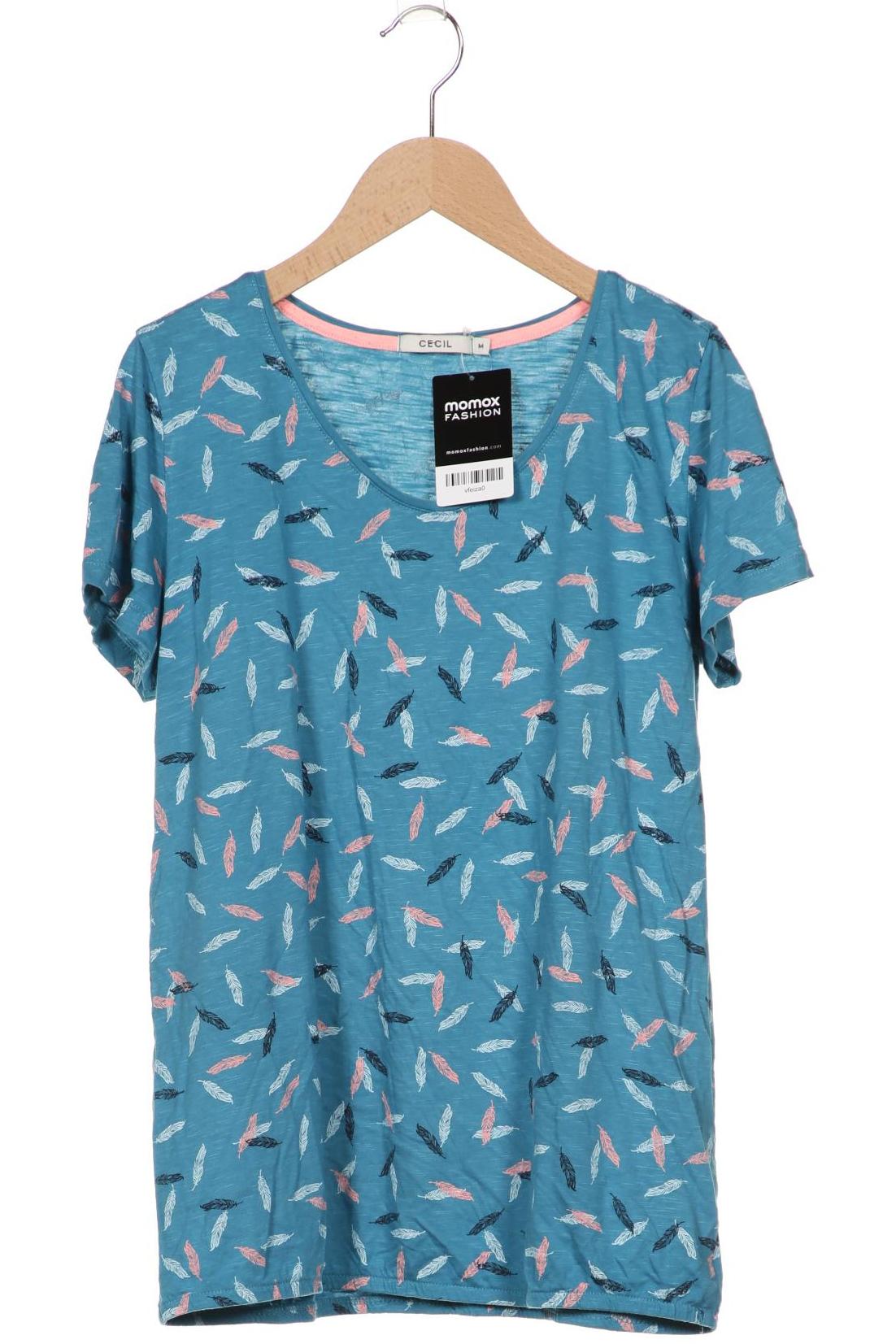 

CECIL Damen T-Shirt, hellblau