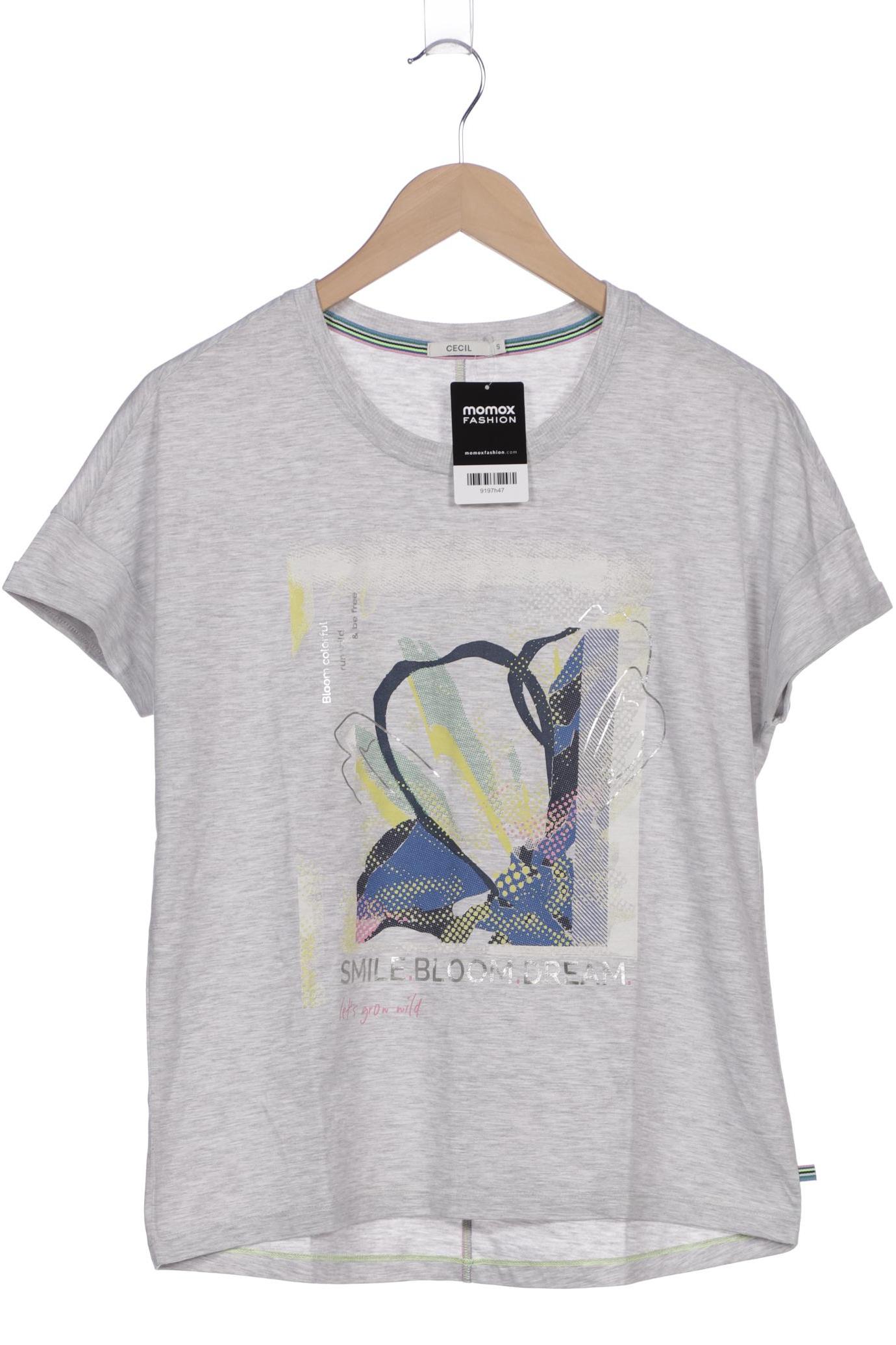 

Cecil Damen T-Shirt, grau, Gr. 36
