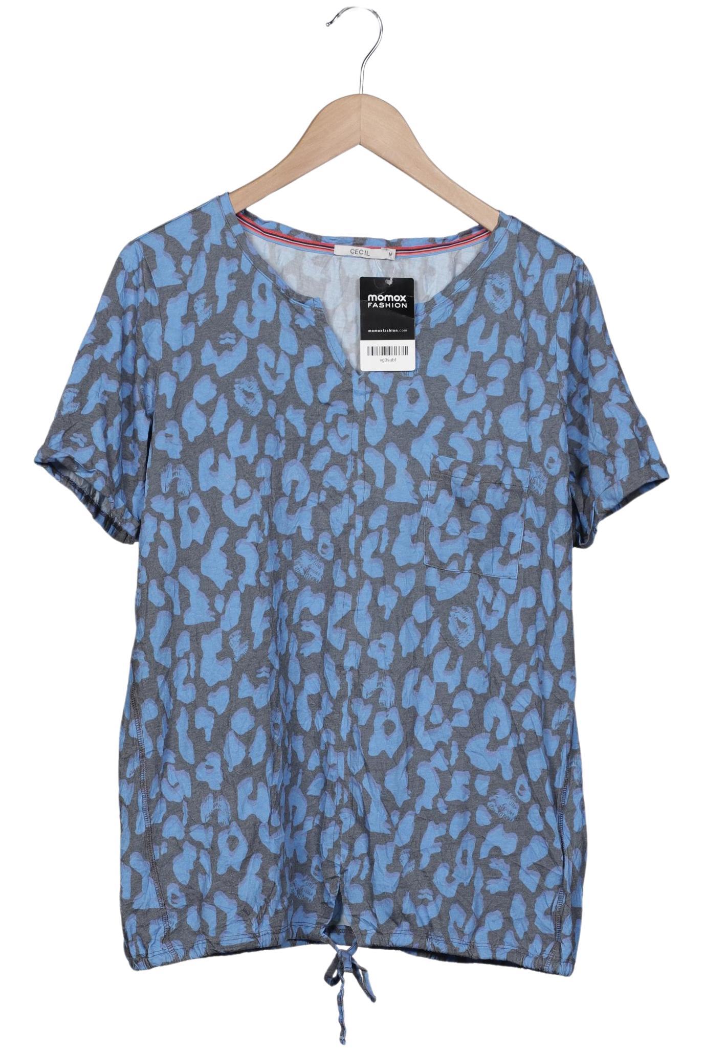 

Cecil Damen T-Shirt, blau, Gr. 38