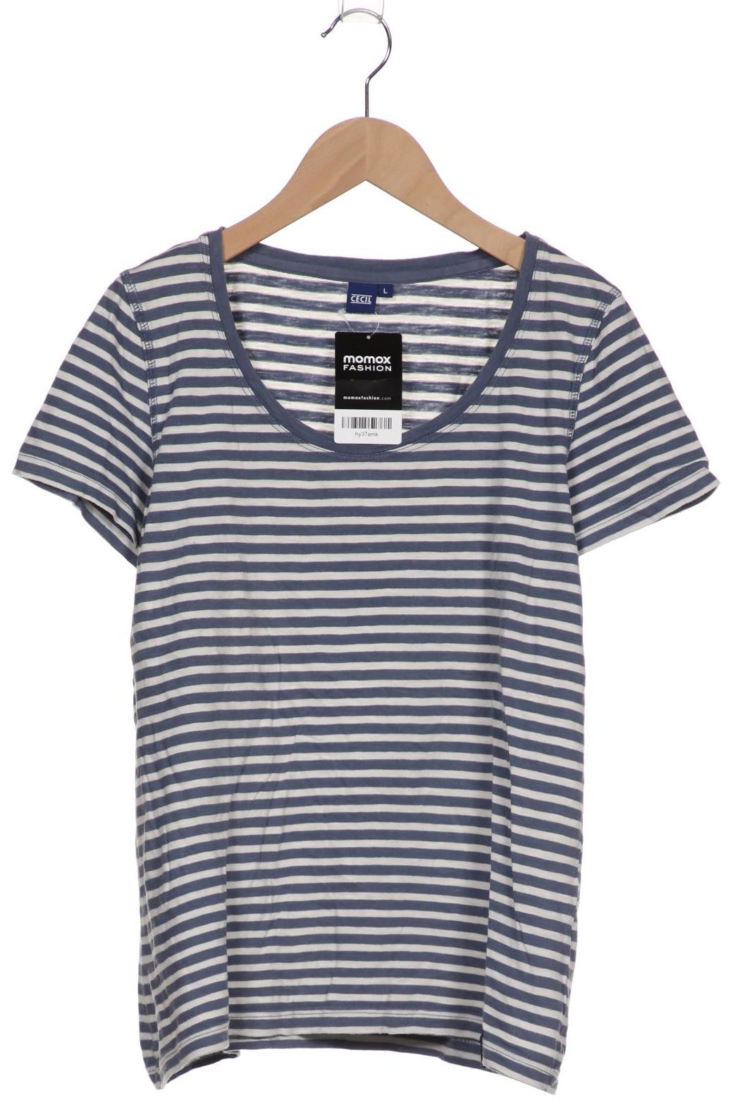 

Cecil Damen T-Shirt, blau, Gr. 42