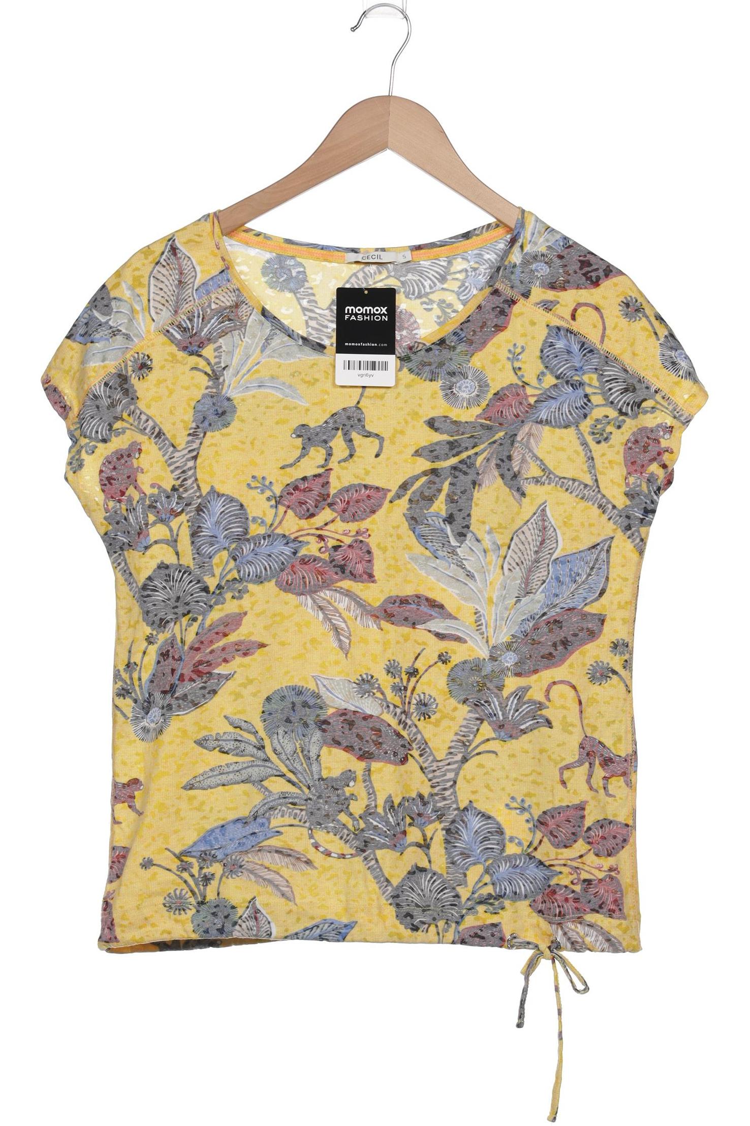 

Cecil Damen T-Shirt, gelb, Gr. 36