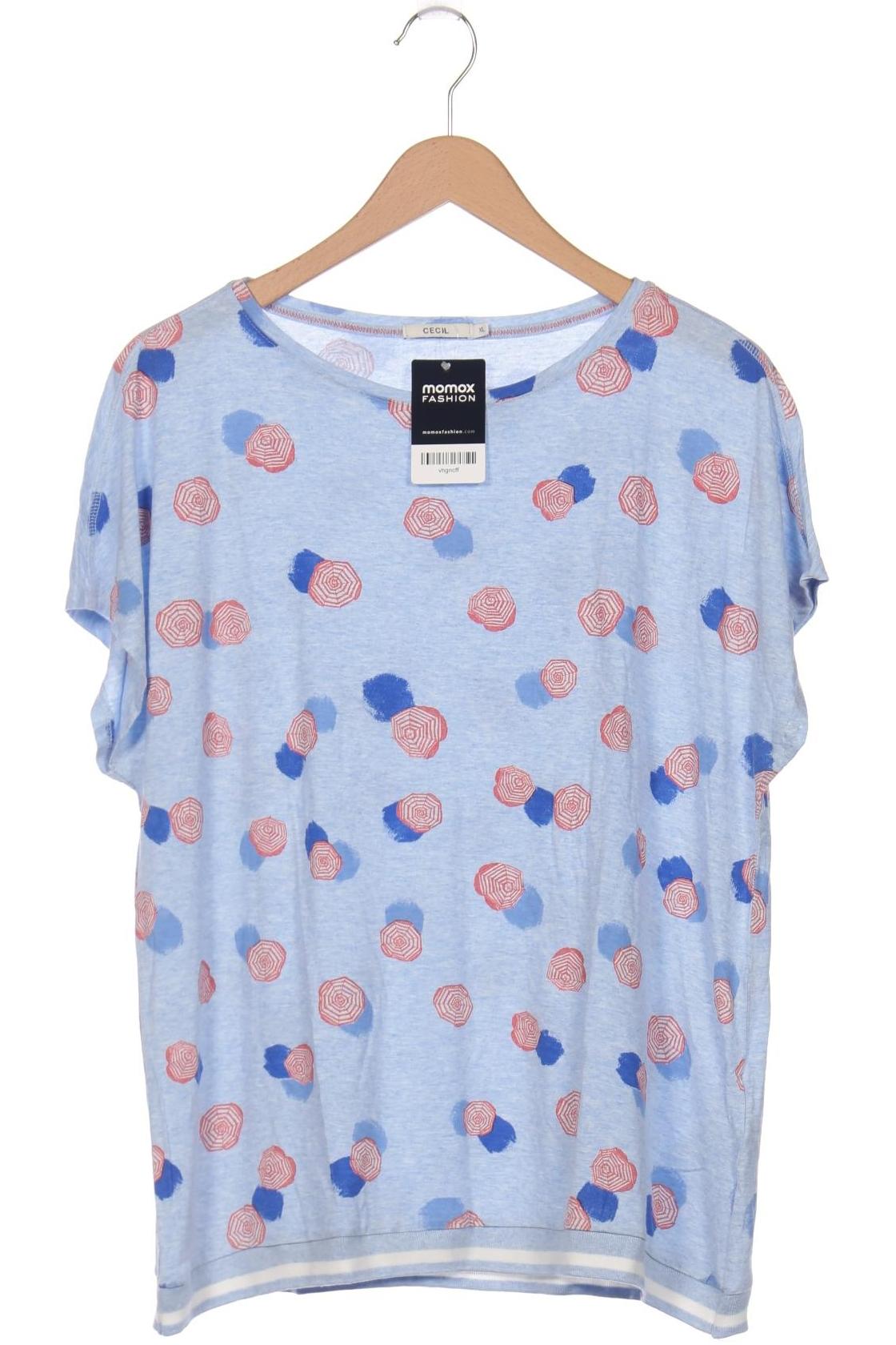 

Cecil Damen T-Shirt, hellblau, Gr. 44
