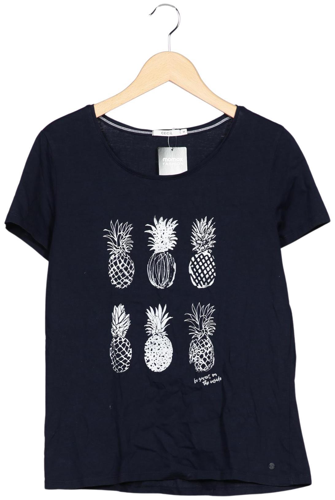 

Cecil Damen T-Shirt, marineblau, Gr. 38