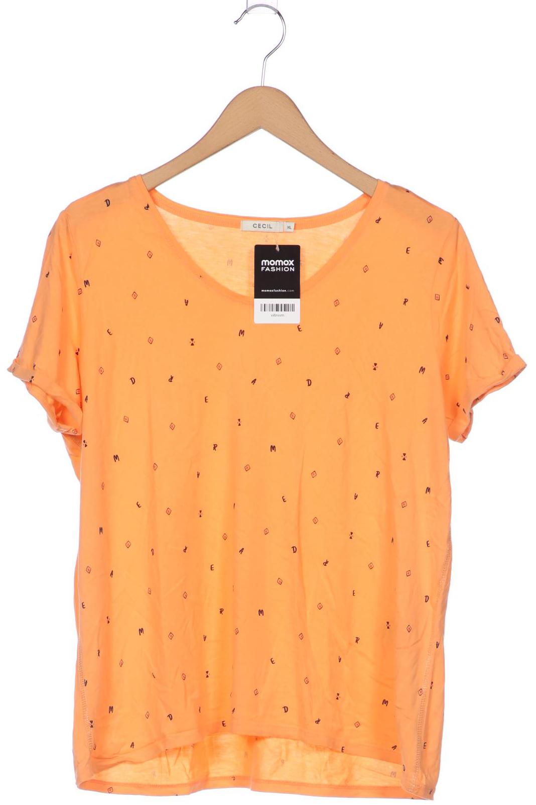 

Cecil Damen T-Shirt, orange, Gr. 44