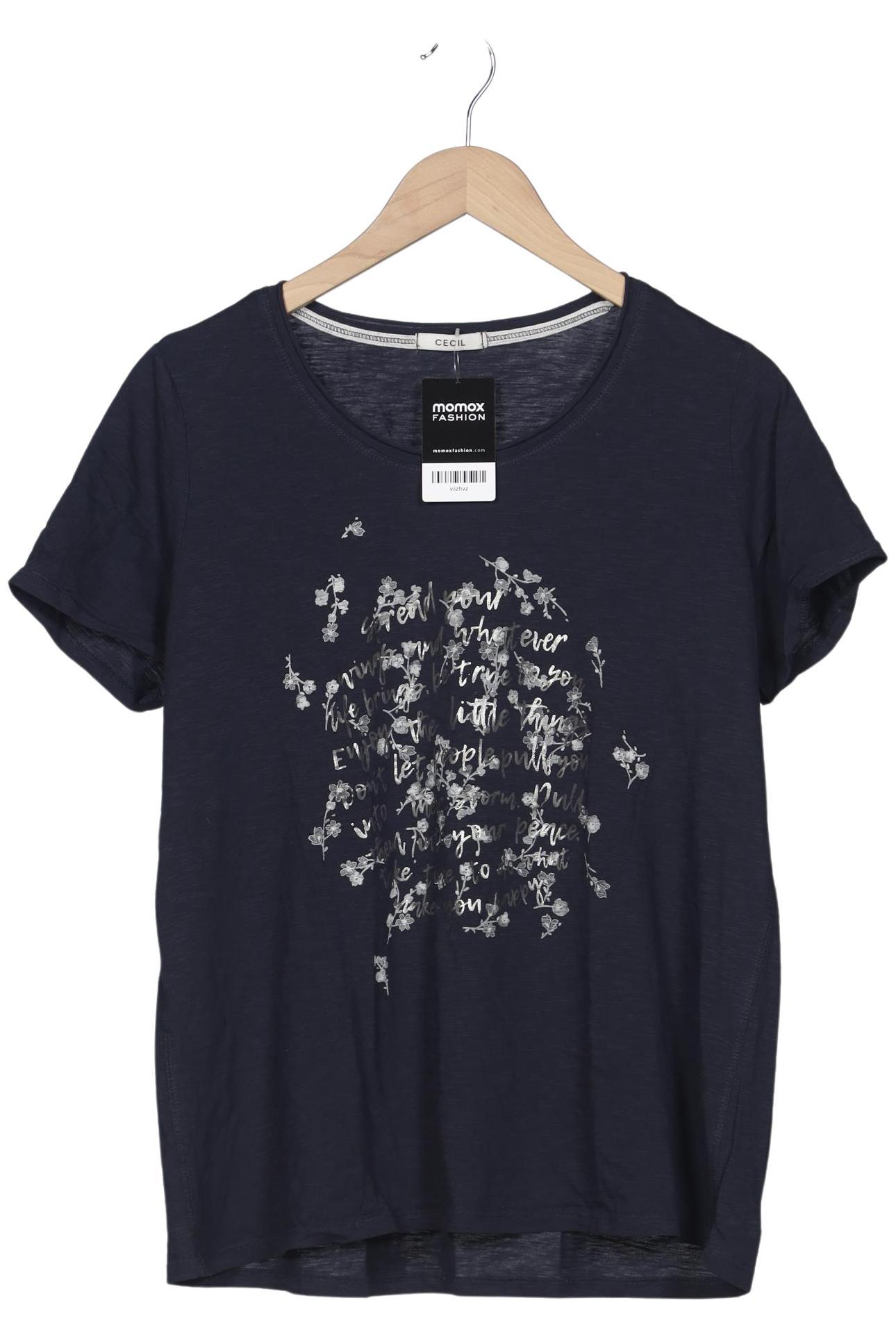 

Cecil Damen T-Shirt, marineblau, Gr. 46
