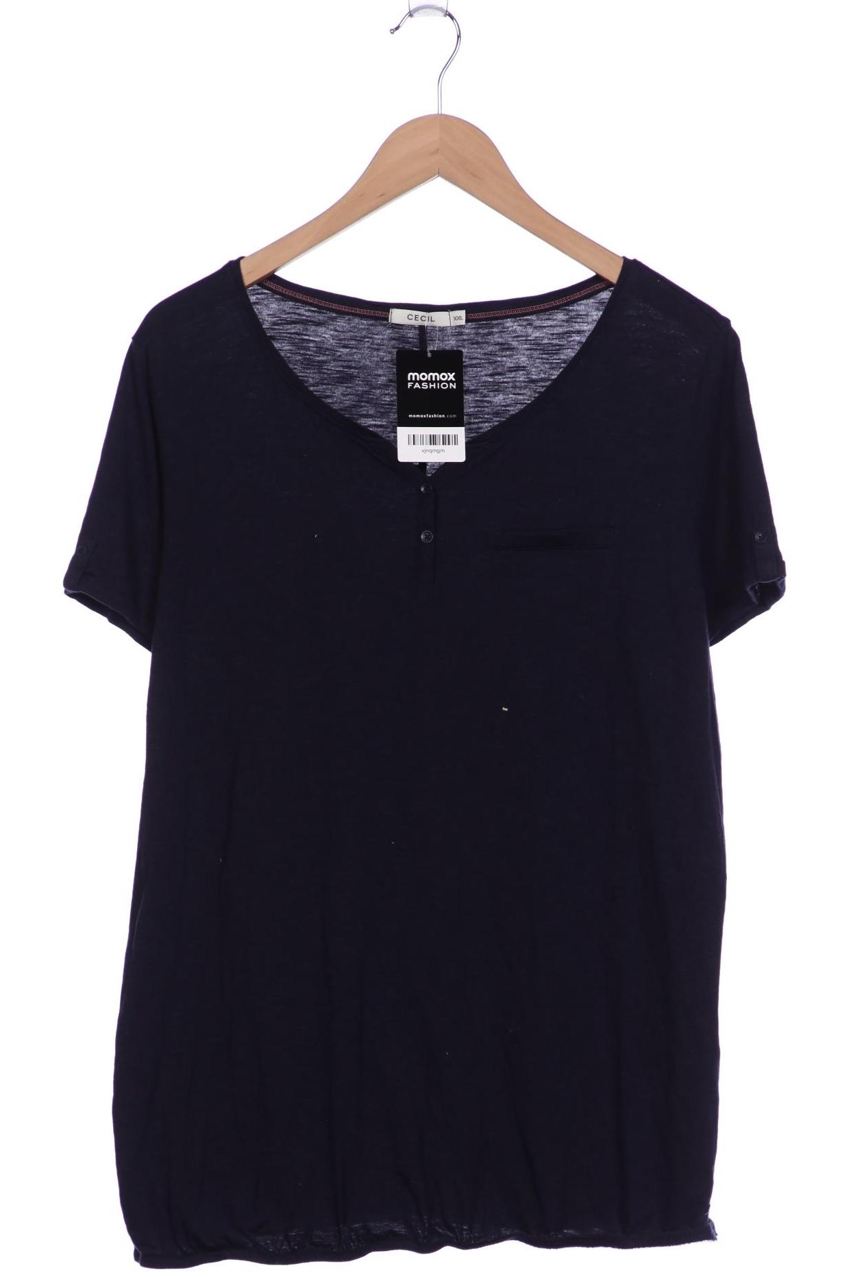 

Cecil Damen T-Shirt, marineblau, Gr. 46