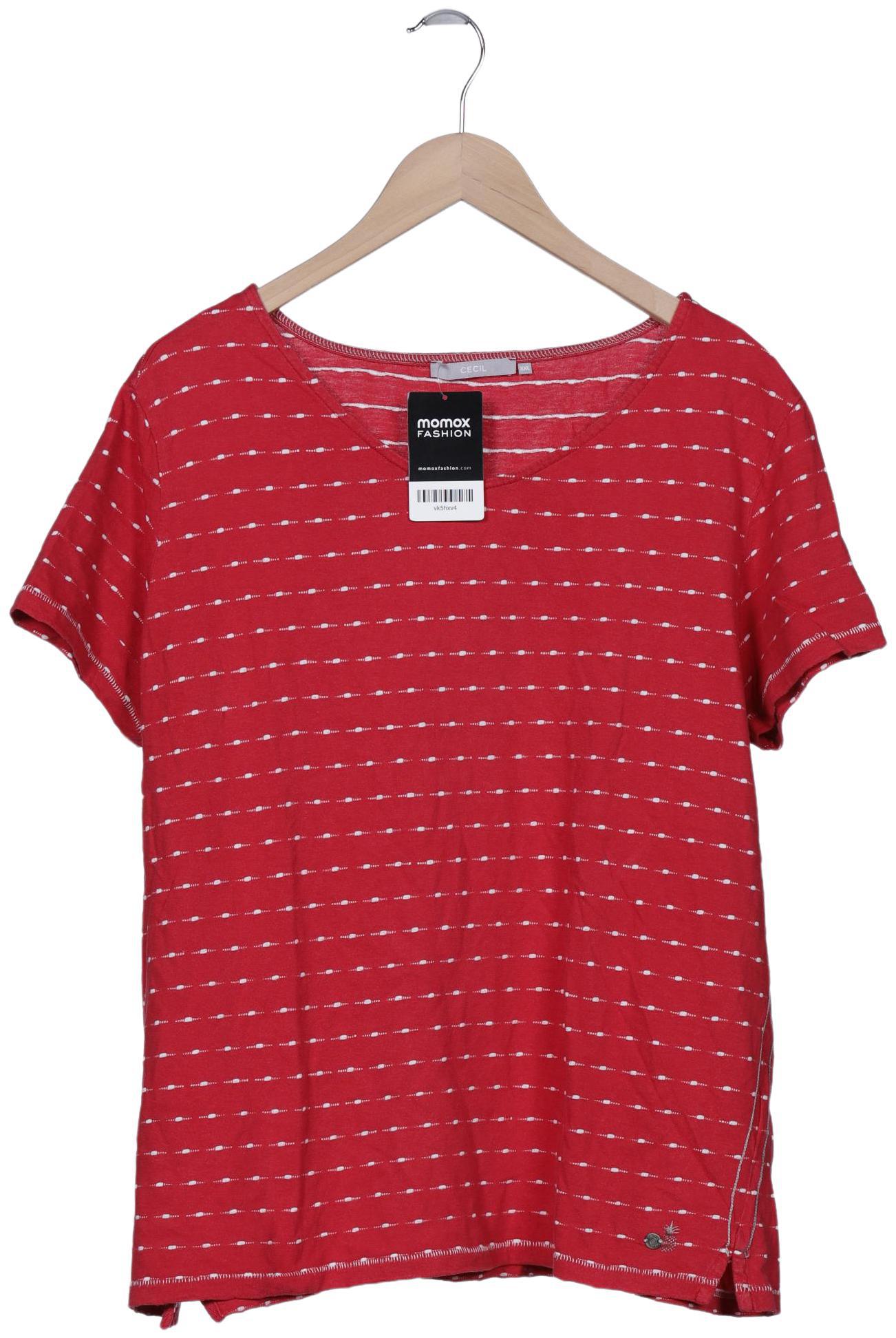 

Cecil Damen T-Shirt, rot, Gr. 46