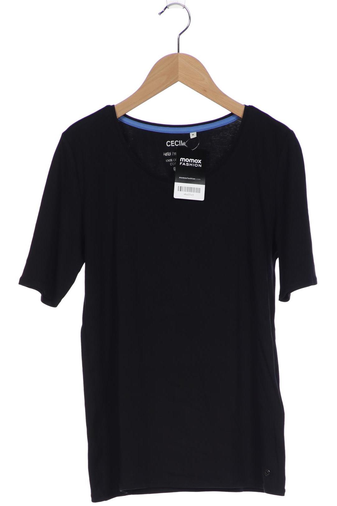 

CECIL Damen T-Shirt, schwarz