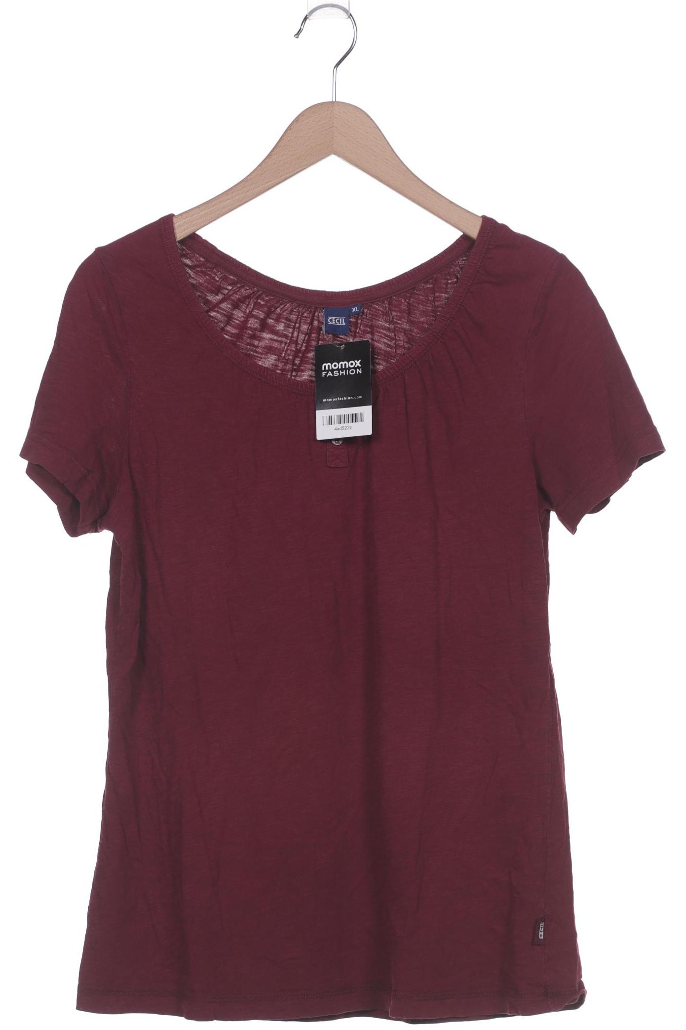 

Cecil Damen T-Shirt, bordeaux, Gr. 44