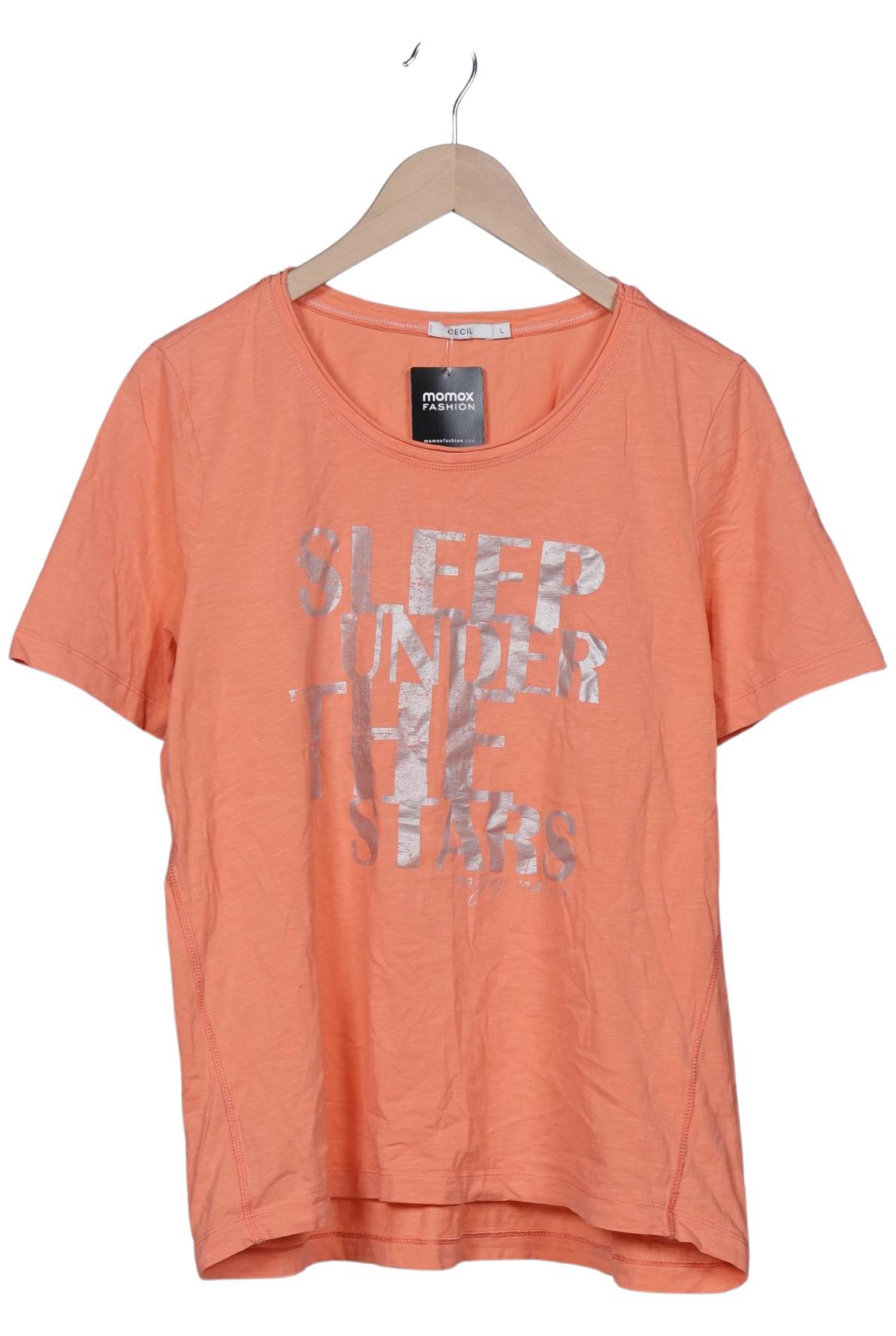 

Cecil Damen T-Shirt, orange, Gr. 42