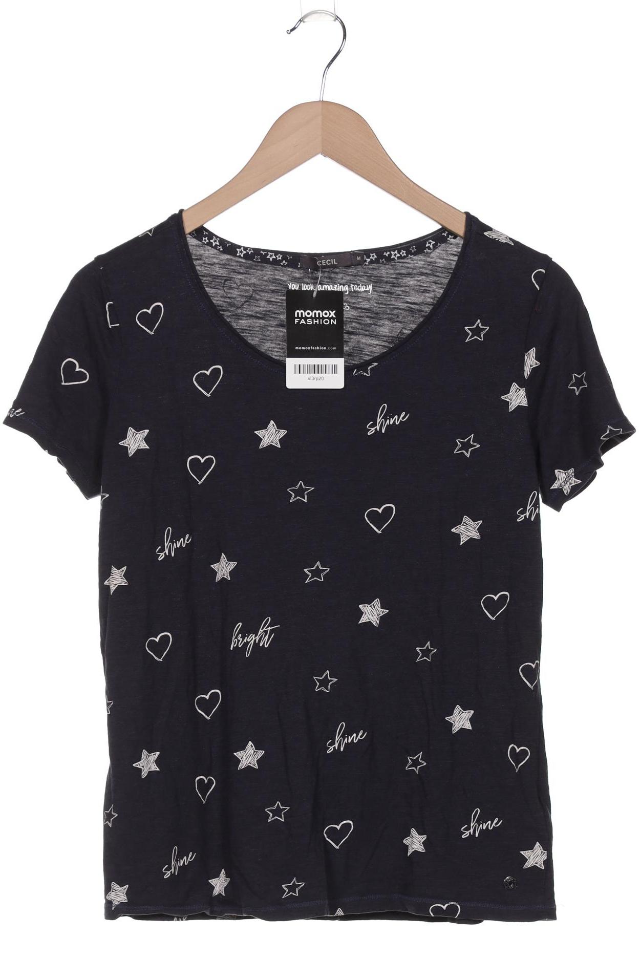 

Cecil Damen T-Shirt, marineblau, Gr. 38